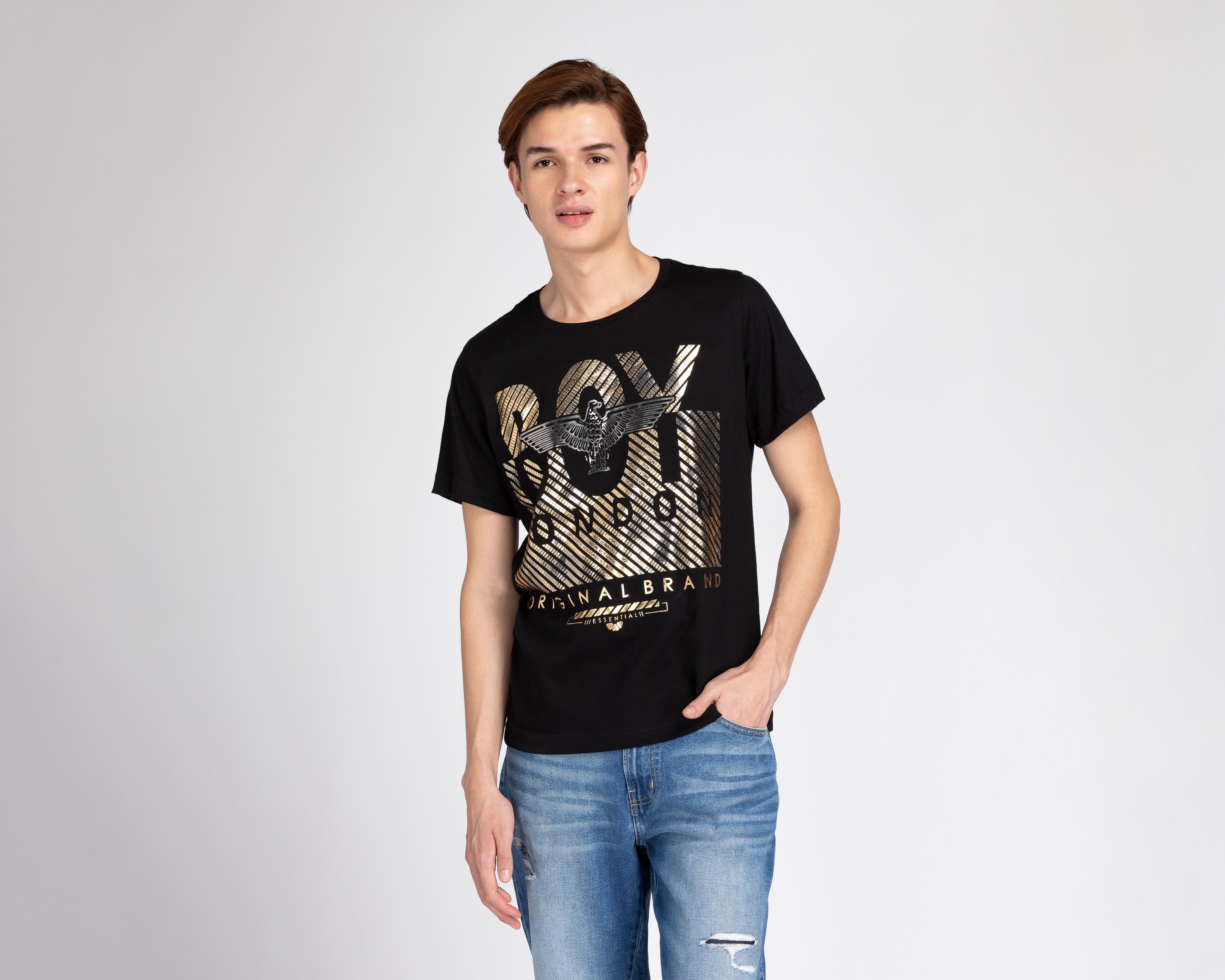 Playera Boy London Cuello Redondo Coppel