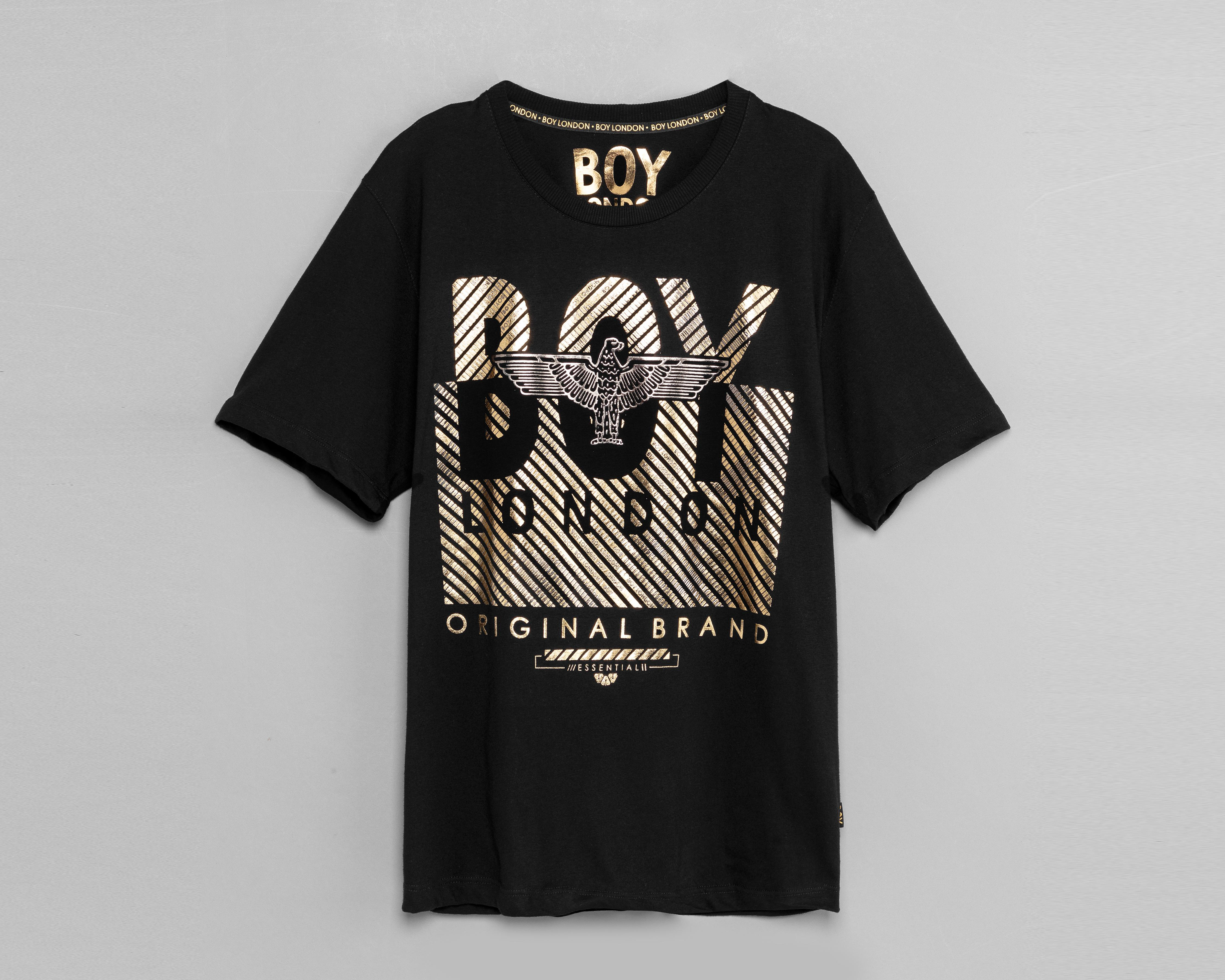 Foto 5 pulgar | Playera Boy London Cuello Redondo