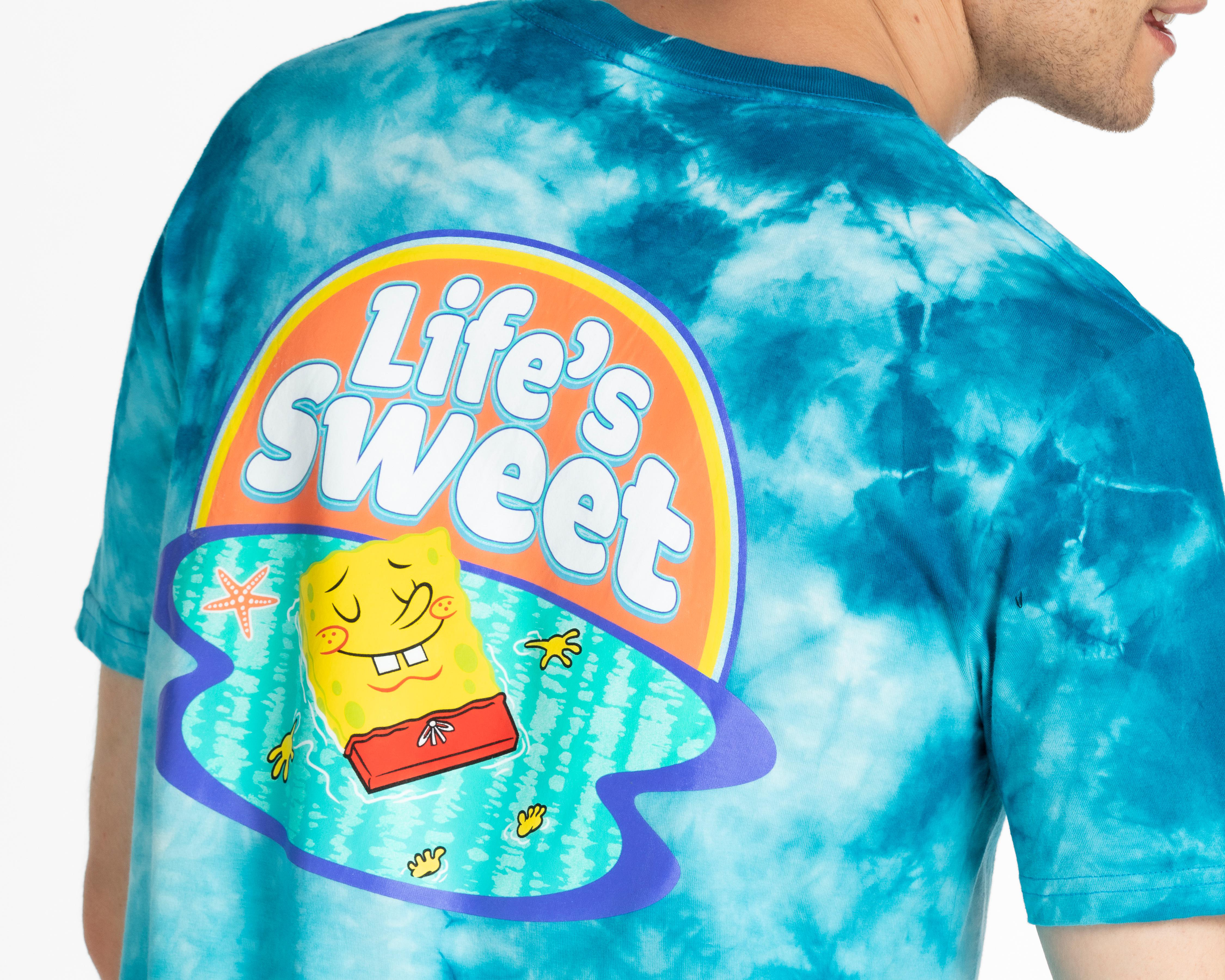 Foto 6 pulgar | Playera Bob Esponja por Refill Cuello Redondo