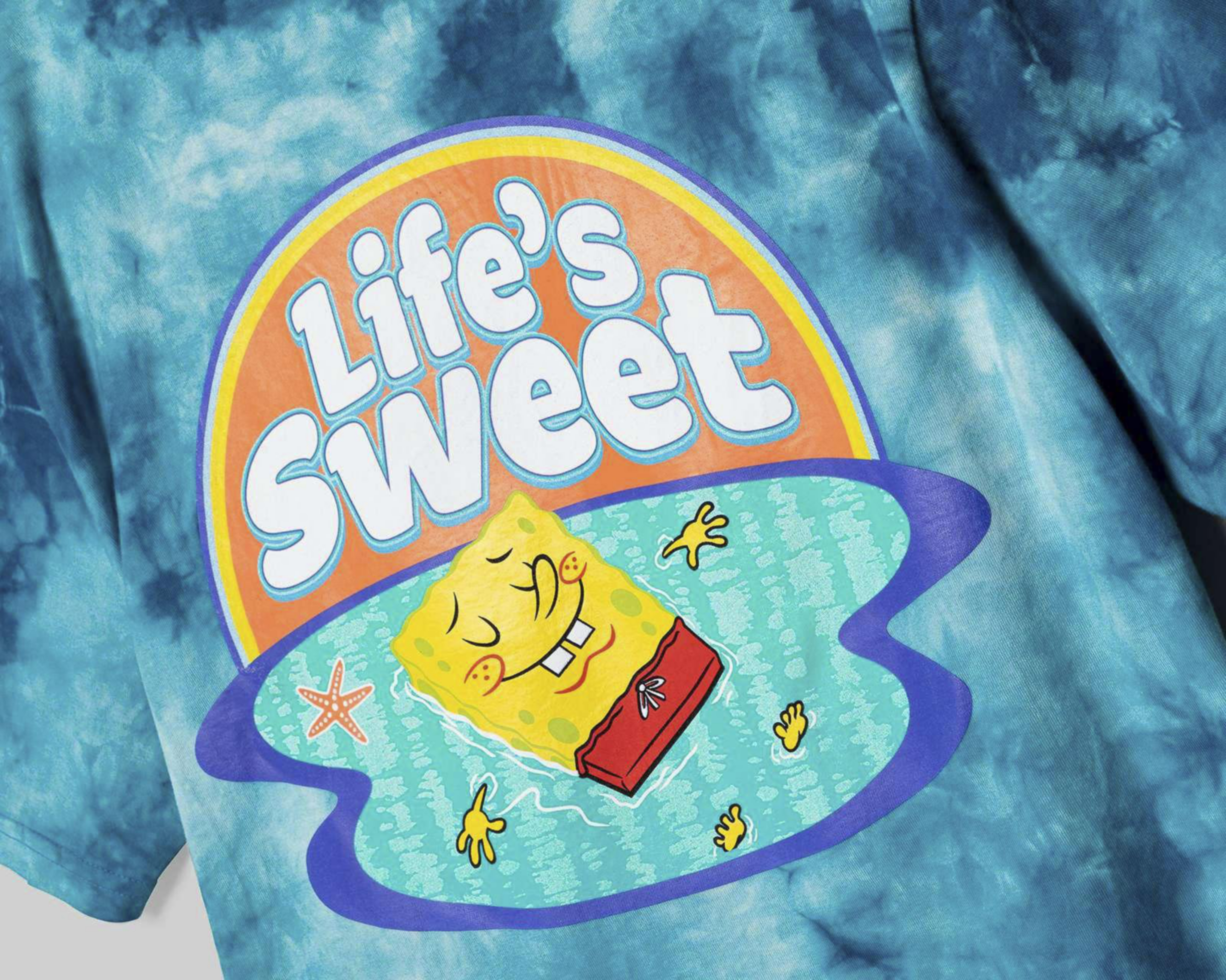 Foto 8 pulgar | Playera Bob Esponja por Refill Cuello Redondo