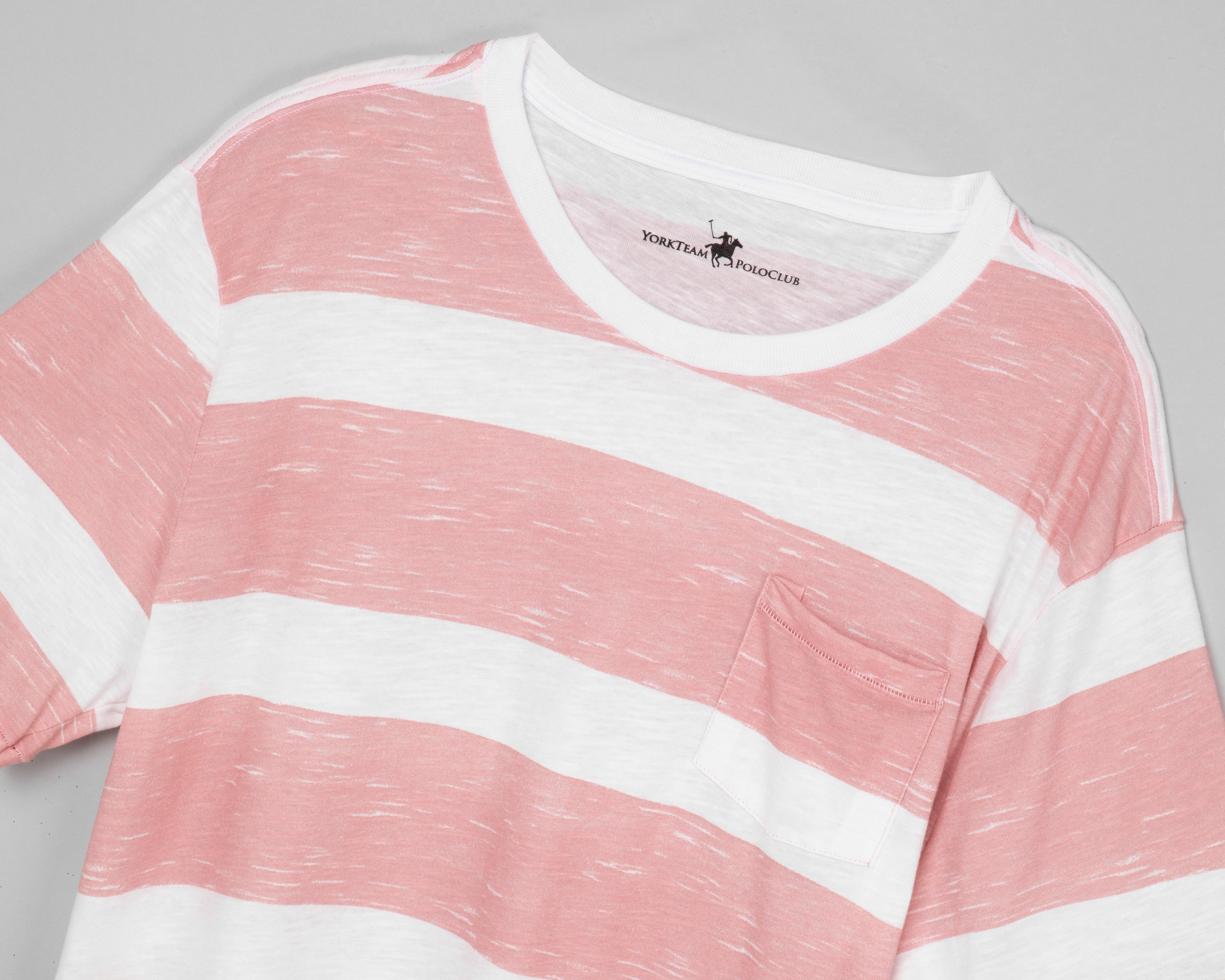 Foto 4 pulgar | Playera York Team Polo Club Cuello Redondo