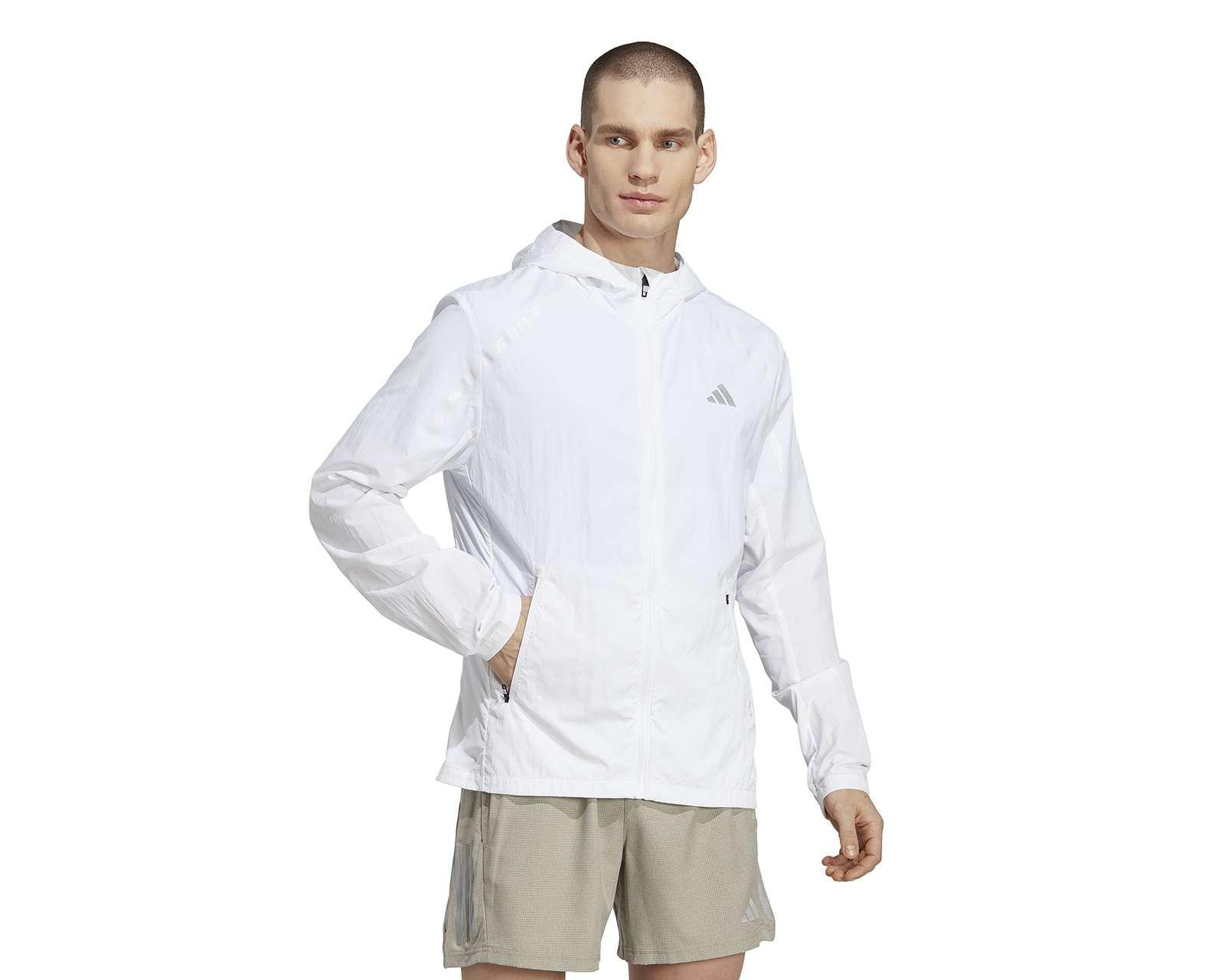Foto 2 pulgar | Chamarra Adidas Impermeable para Correr