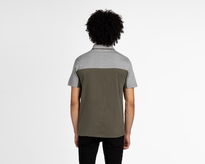 Foto 2 | Playera Polo Jeep Gris y Verde para Hombre