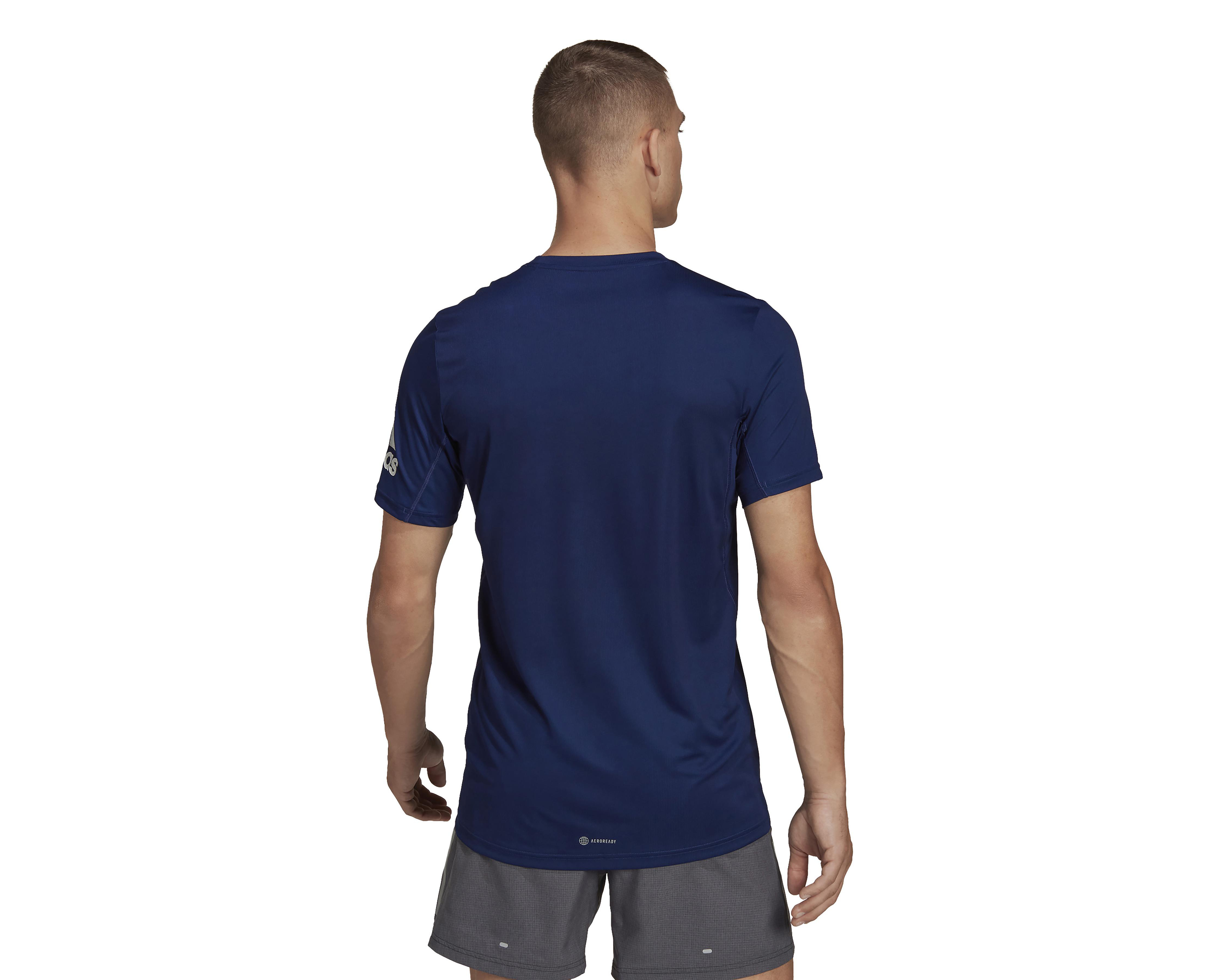 Foto 3 pulgar | Playera Adidas Aeroready Run it Tee Men para Entrenamiento