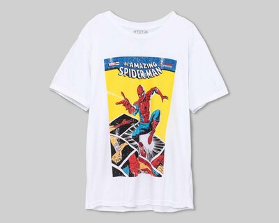 Foto 4 | Playera Spider-Man Cuello Redondo