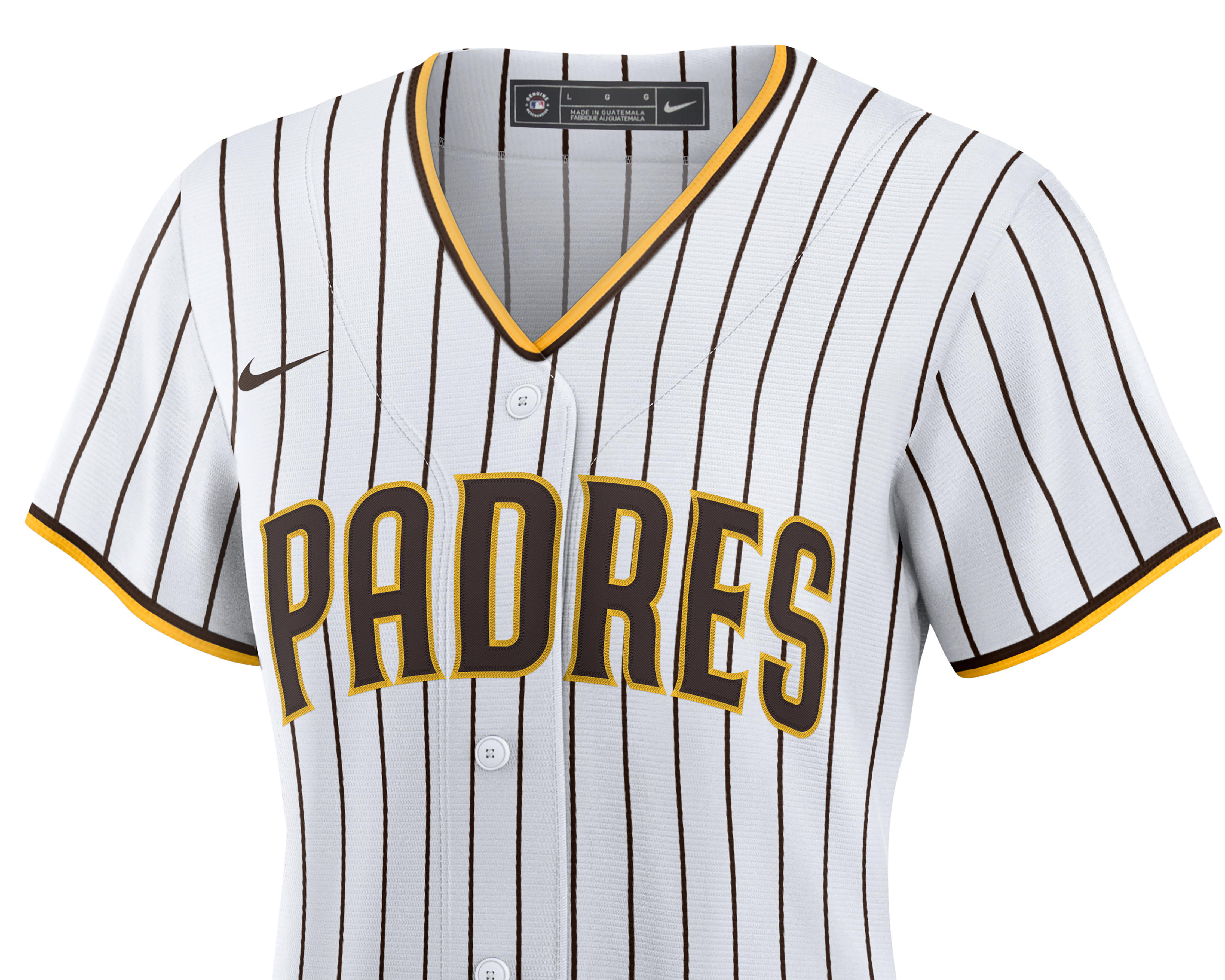 Foto 4 pulgar | Casaca Nike MLB San Diego Padres Réplica para Mujer