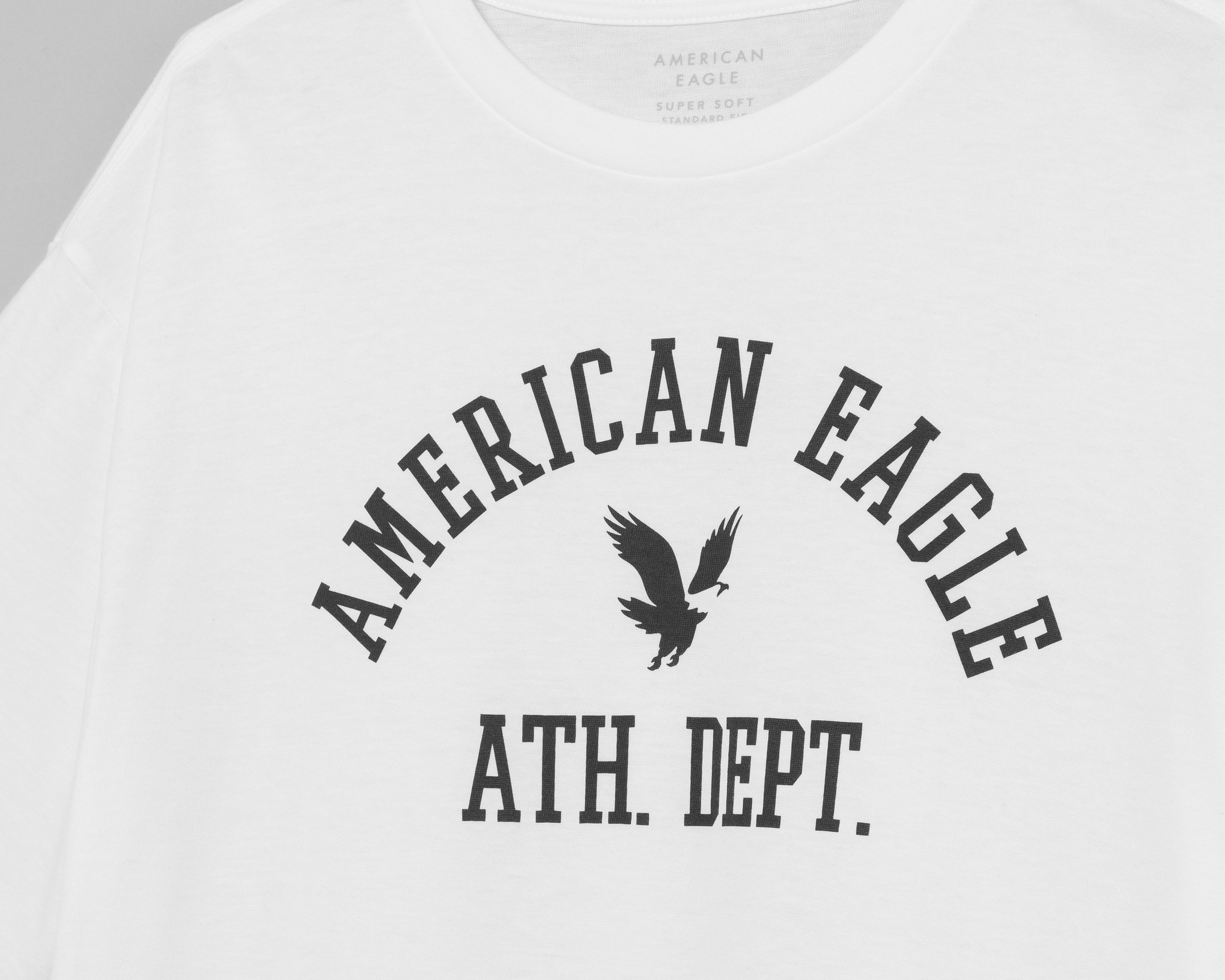 Foto 7 pulgar | Playera American Eagle Cuello Redondo