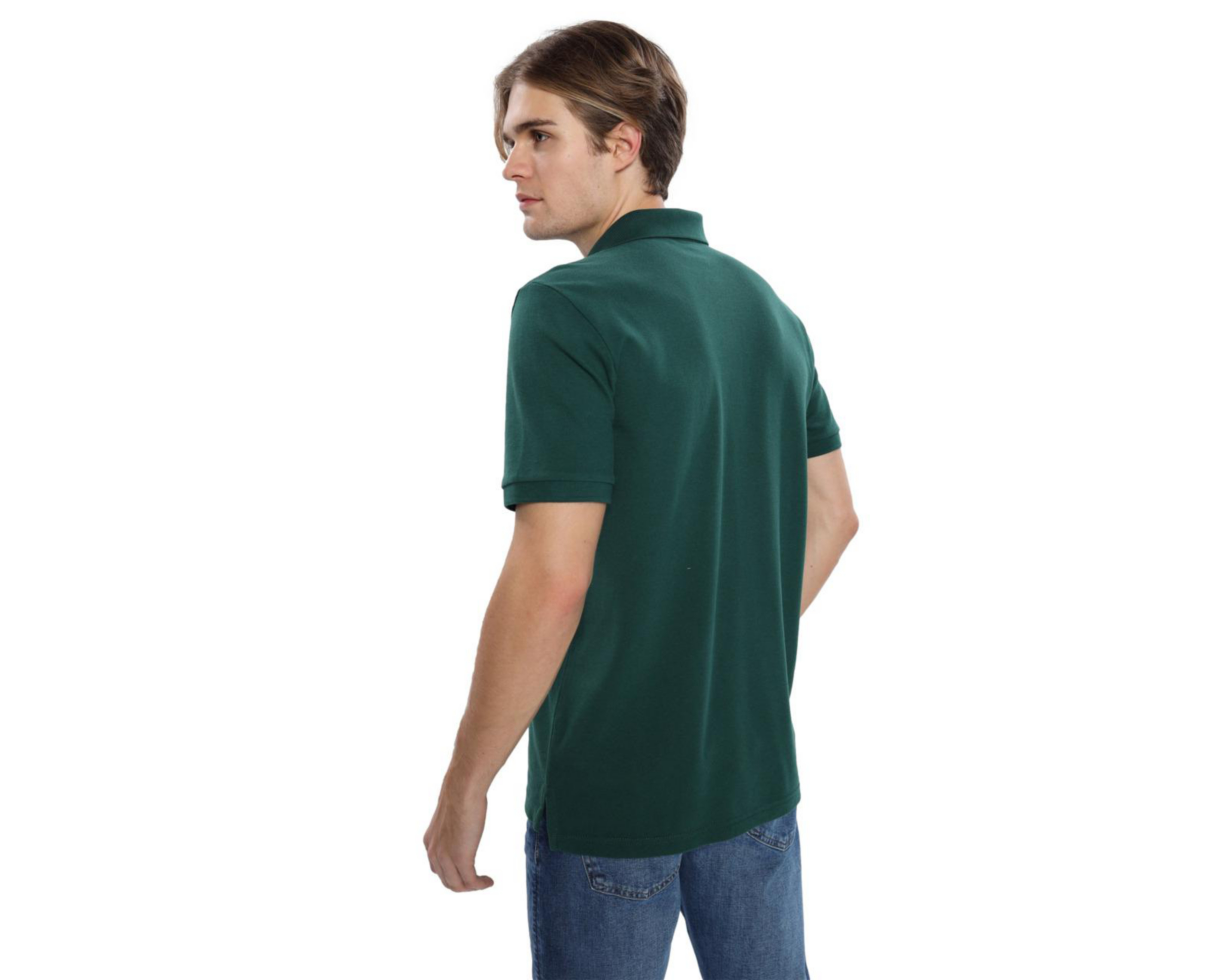 Foto 3 pulgar | Playera Polo American Eagle Verde para Hombre