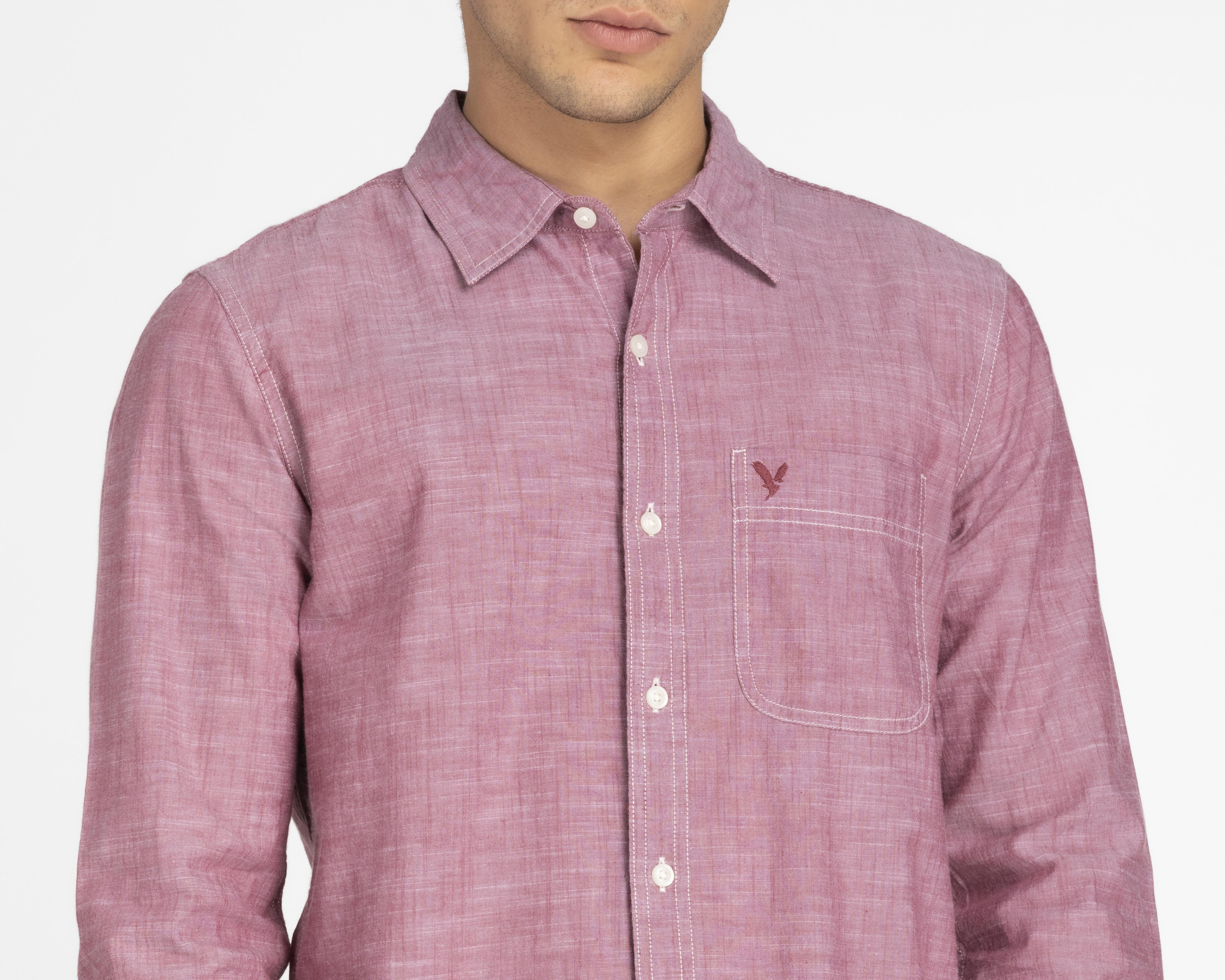 Foto 4 pulgar | Camisa Casual American Eagle Slim Fit Lisa