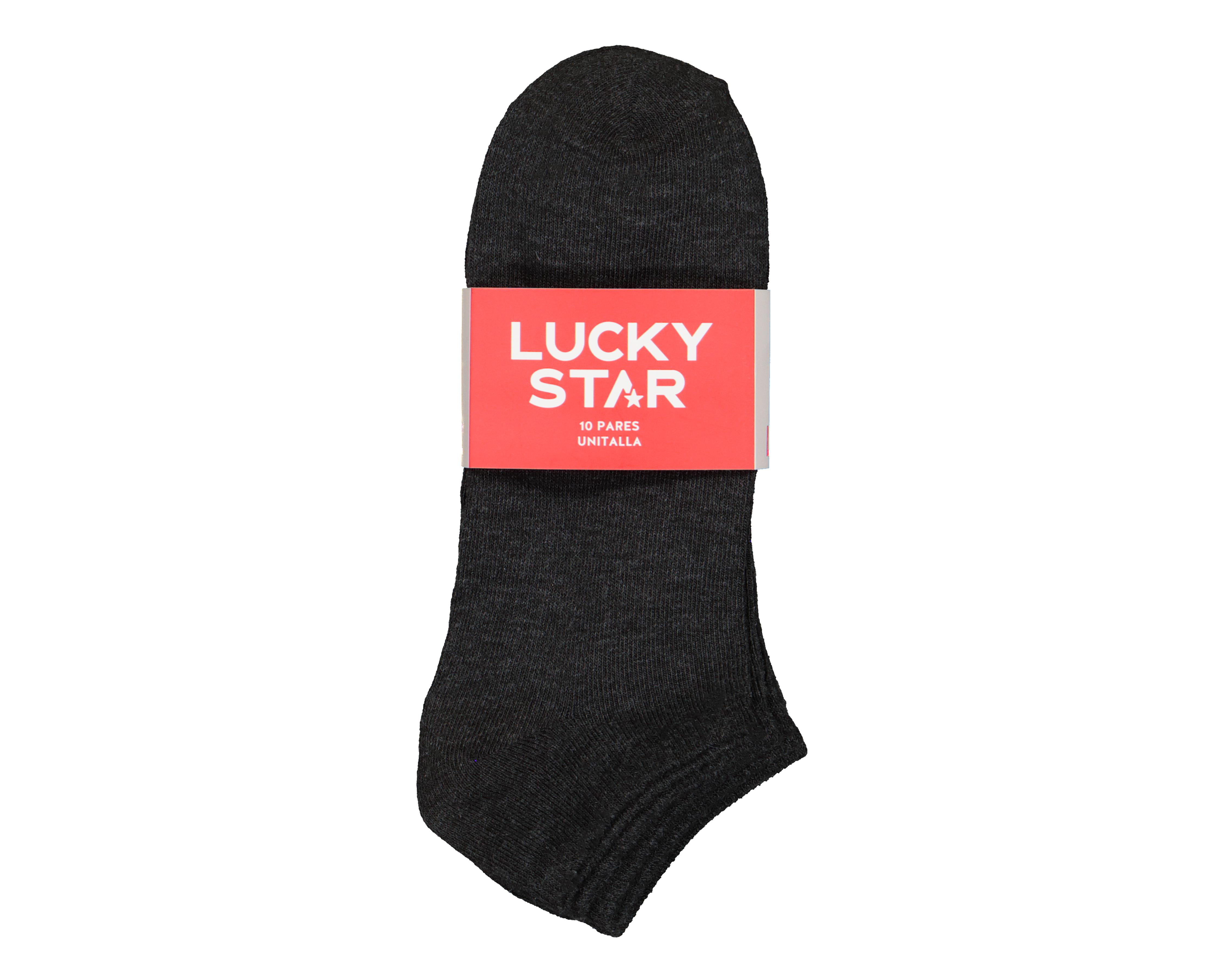 Foto 4 pulgar | Calcetas Deportivas Tines Lucky Star para Hombre 10 Pares