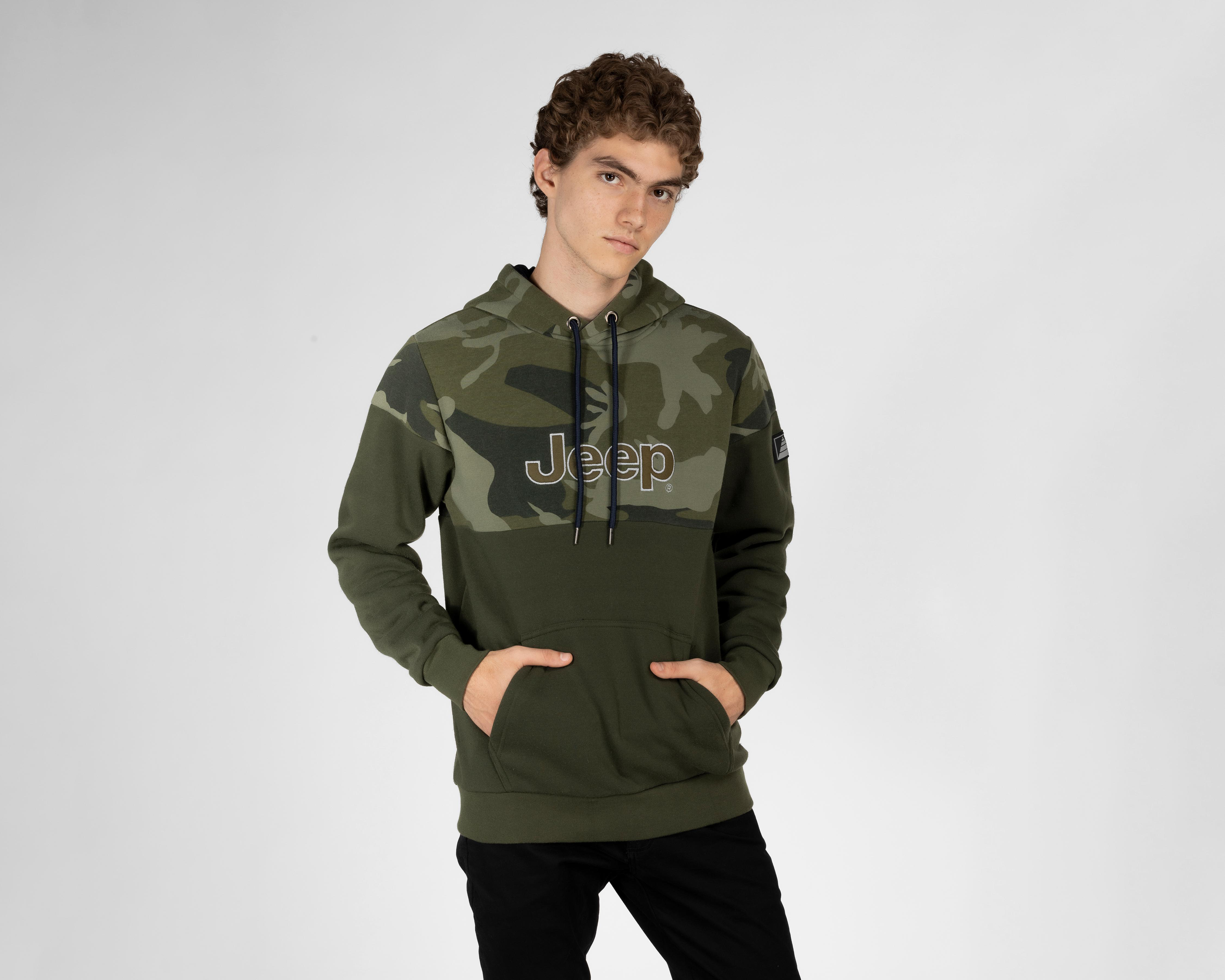Foto 1 | Sudadera Jeep con Capucha