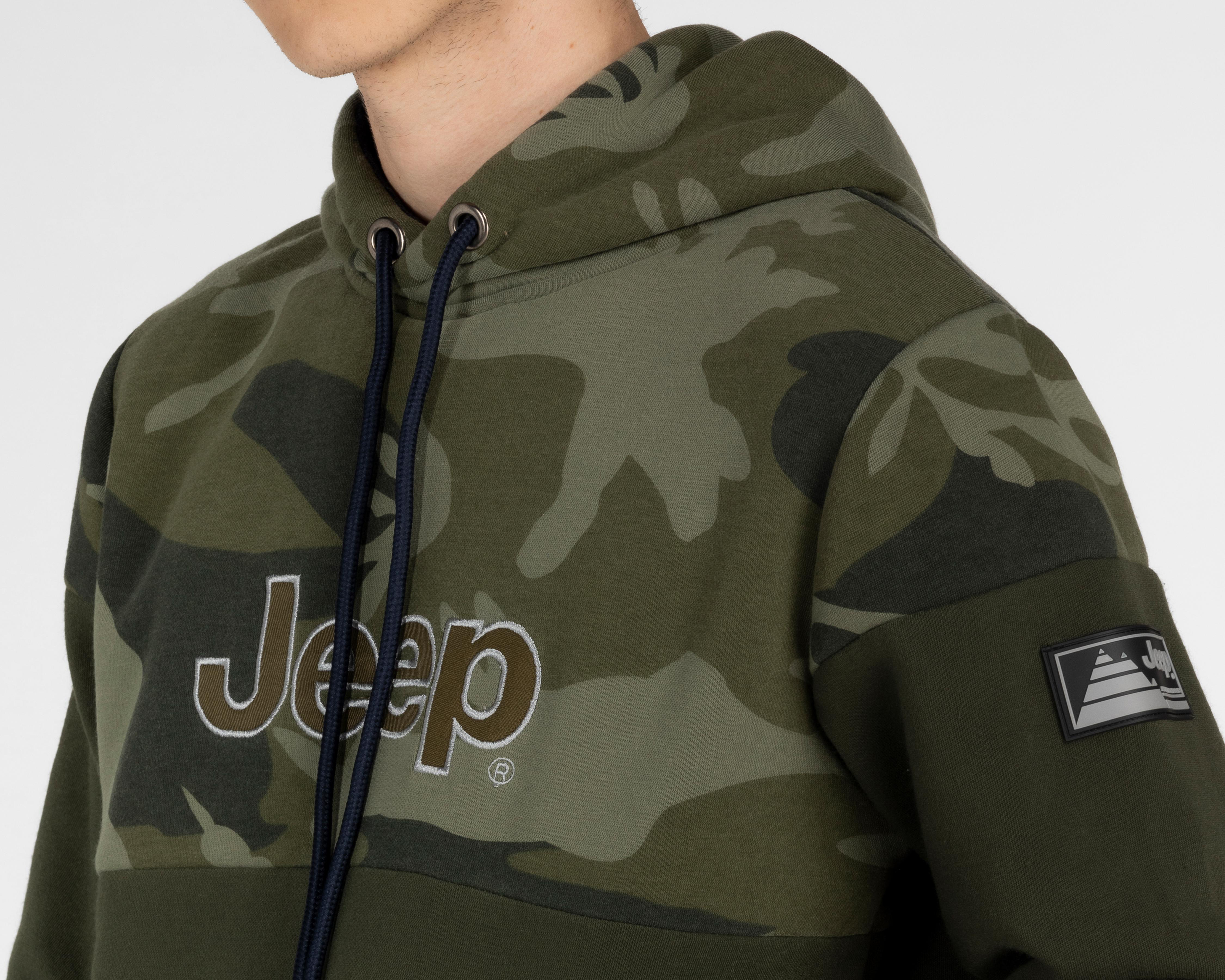 Foto 3 | Sudadera Jeep con Capucha