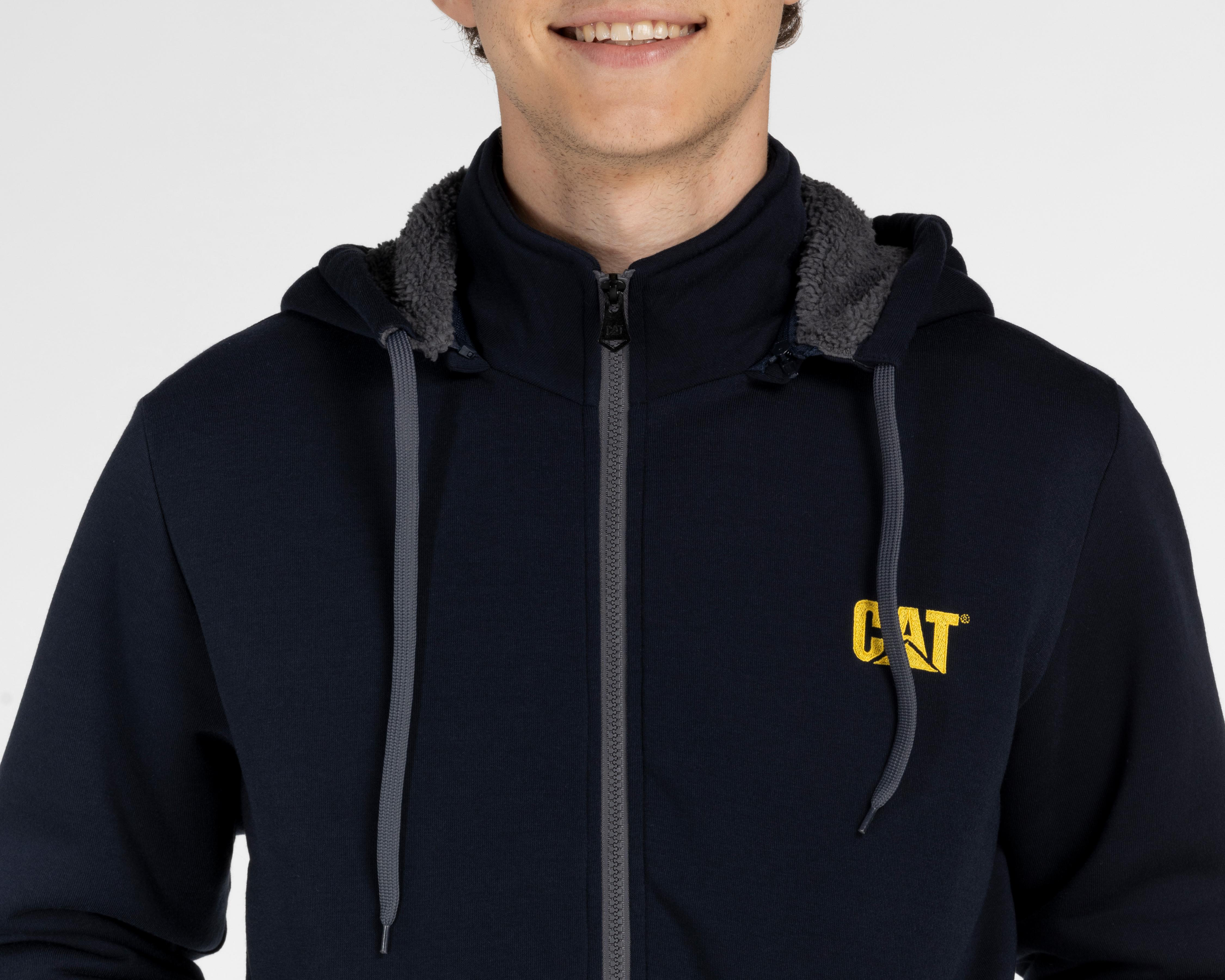 Foto 4 pulgar | Sudadera CAT con Capucha