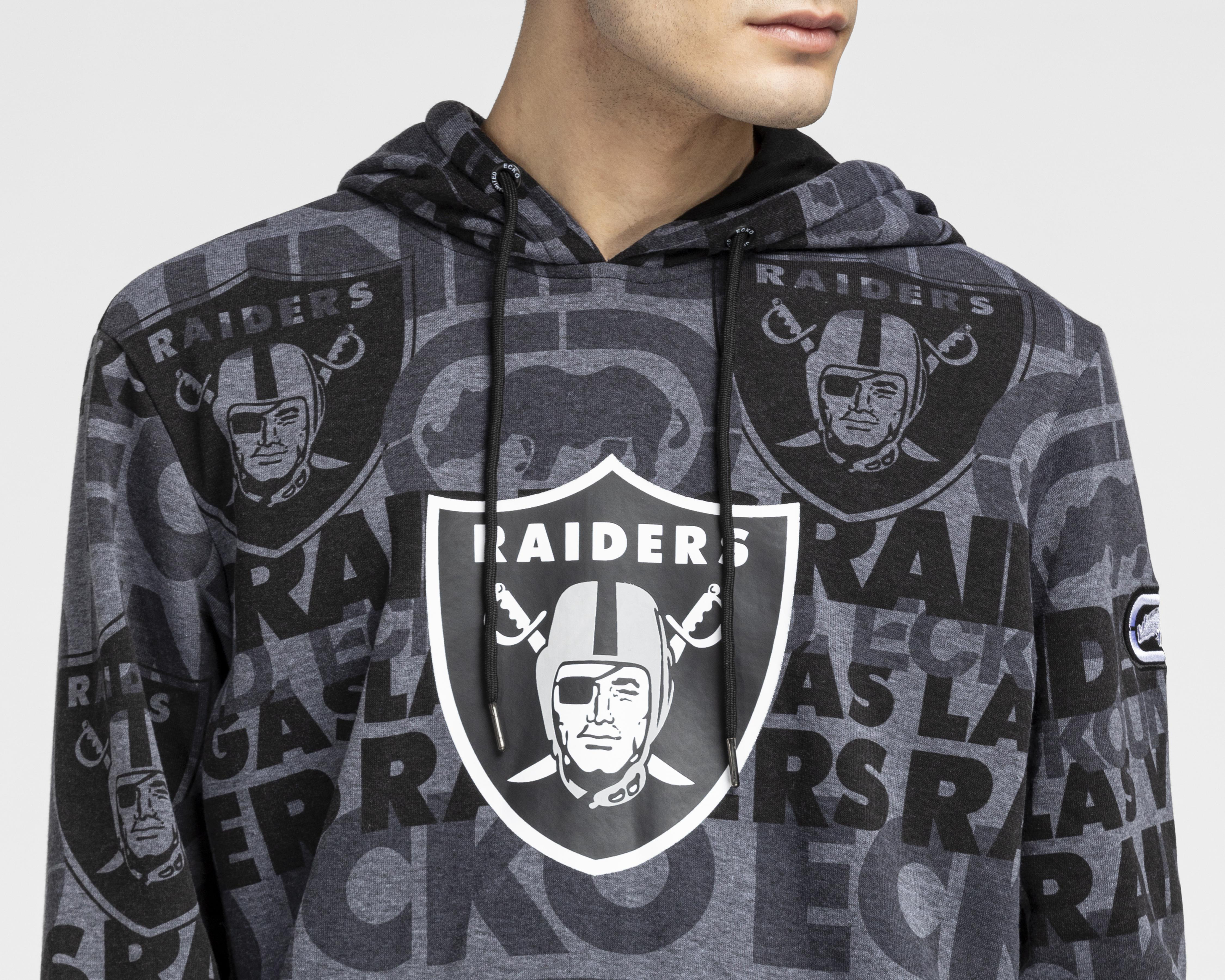 Foto 5 pulgar | Sudadera Eckó Unltd. Las Vegas Raiders