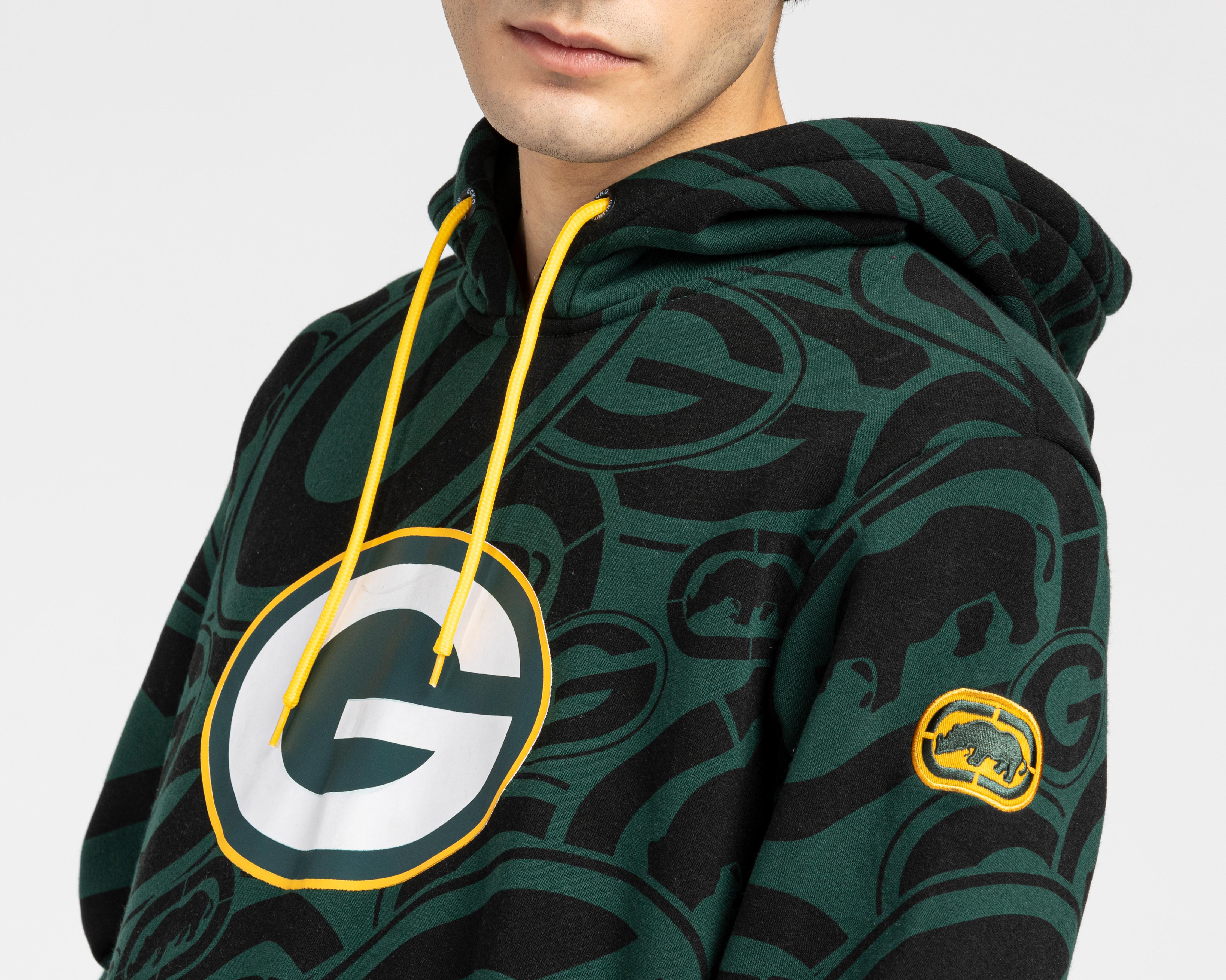 Foto 5 pulgar | Sudadera Eckó Unltd. Green Bay Packers