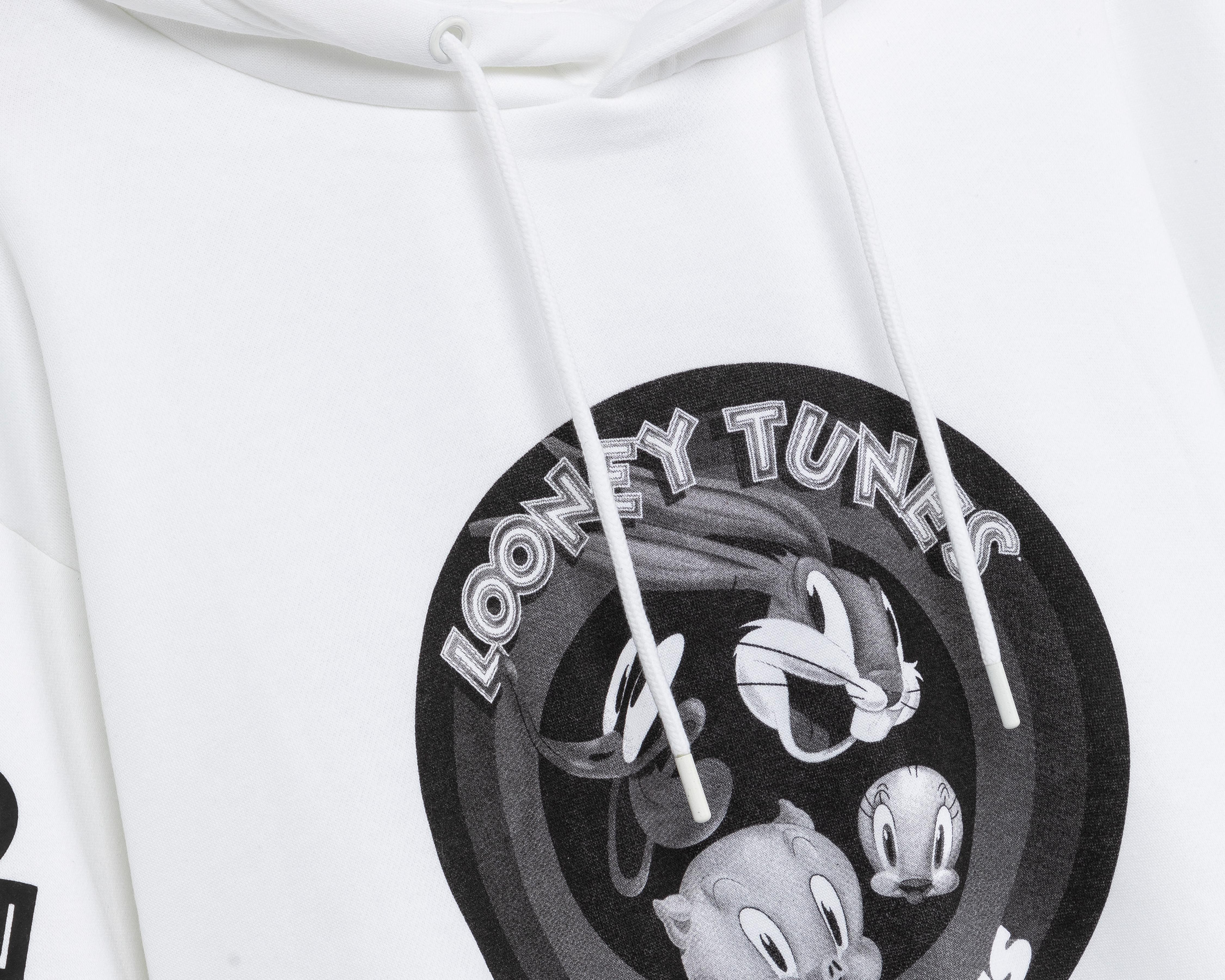 Foto 4 pulgar | Sudadera Looney Tunes con Capucha