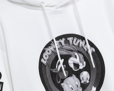Foto 3 | Sudadera Looney Tunes con Capucha