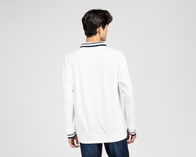 Foto 2 | Playera Polo York Team Polo Club Manga Larga Blanca para Hombre