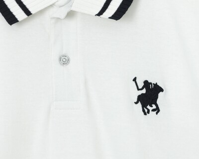 Foto 4 | Playera Polo York Team Polo Club Manga Larga Blanca para Hombre