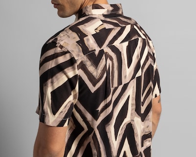 Foto 5 | Camisa de Moda Thinner Regular Fit Estampada
