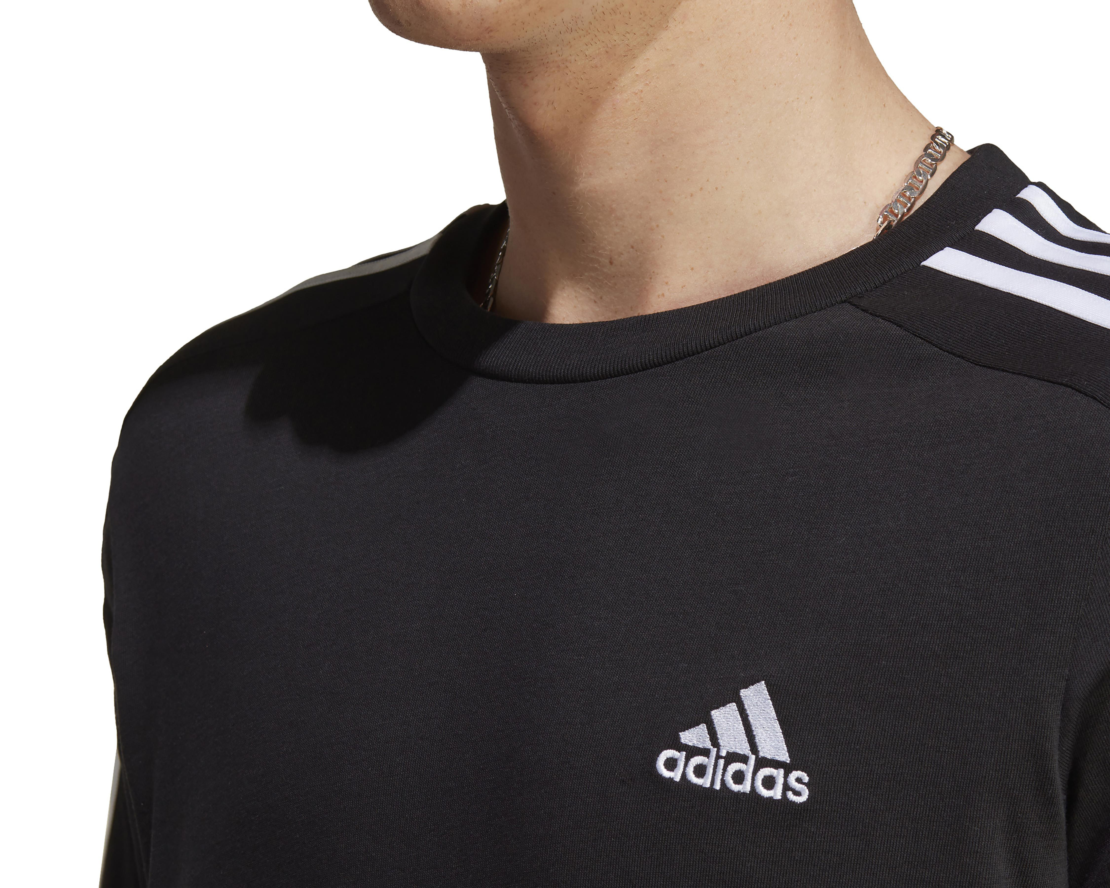 Foto 6 pulgar | Playera Adidas Cuello Redondo