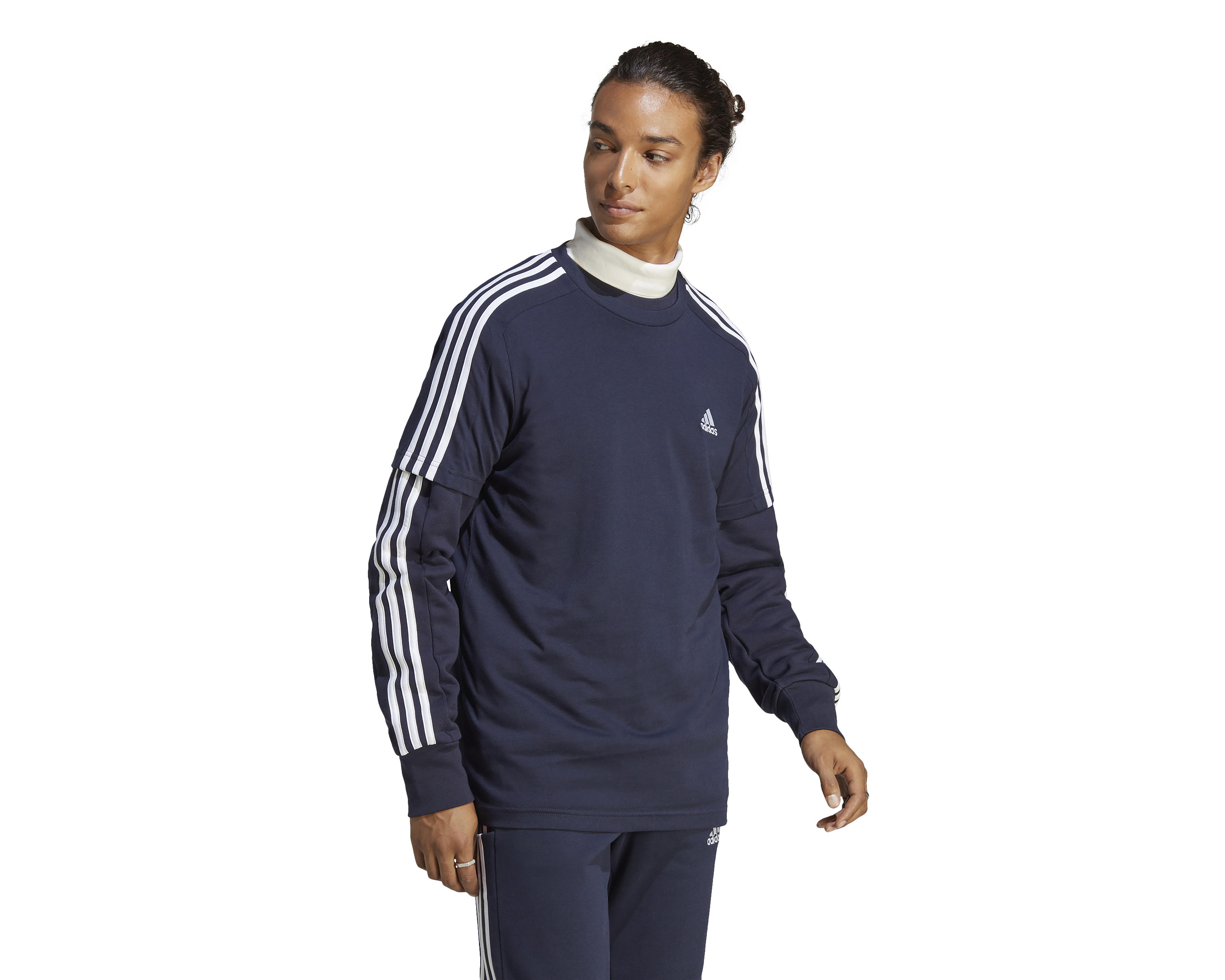 Foto 4 pulgar | Playera Adidas Cuello Redondo