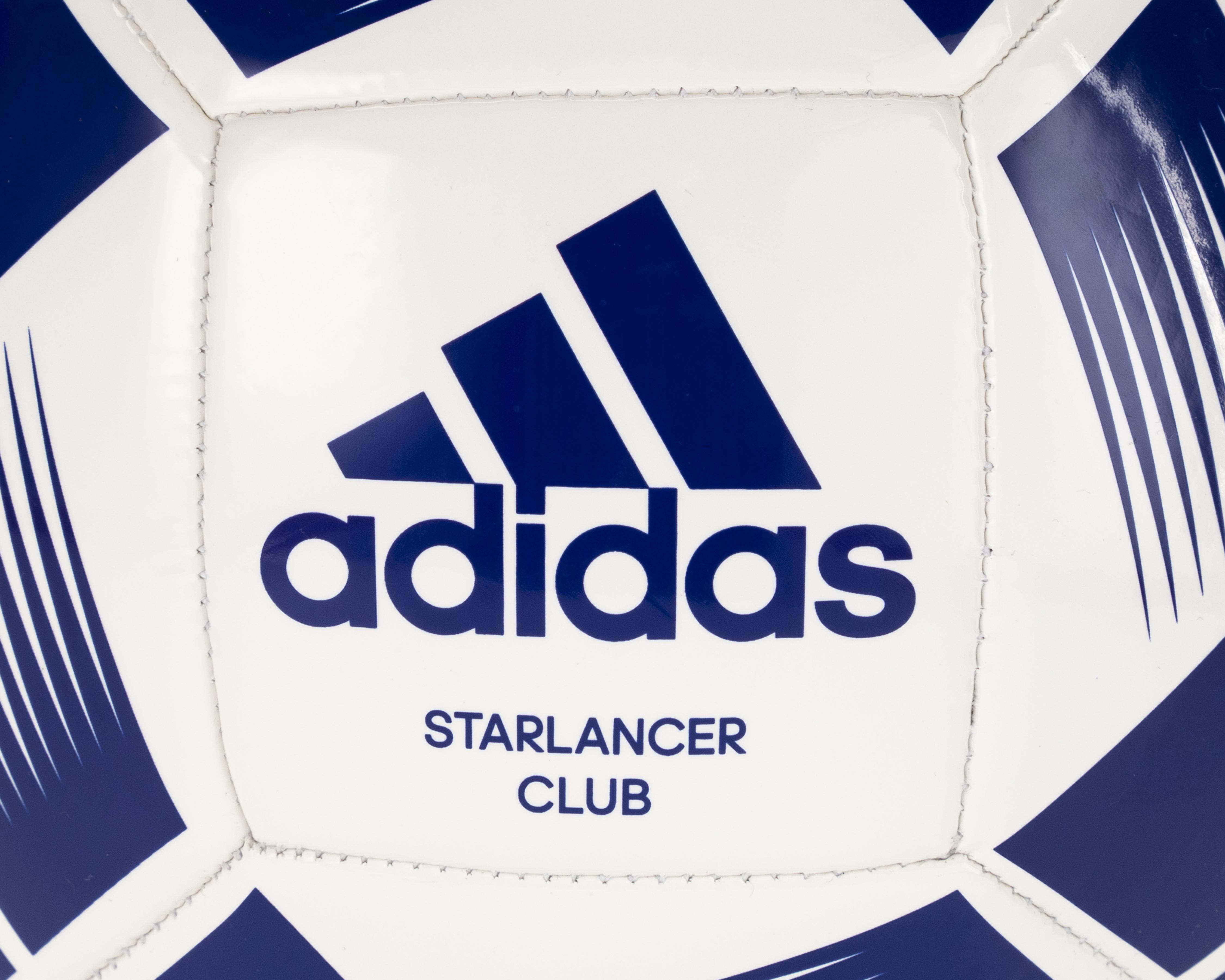 Foto 3 pulgar | Balón de Futbol Adidas Starlancer Club Tamaño 5