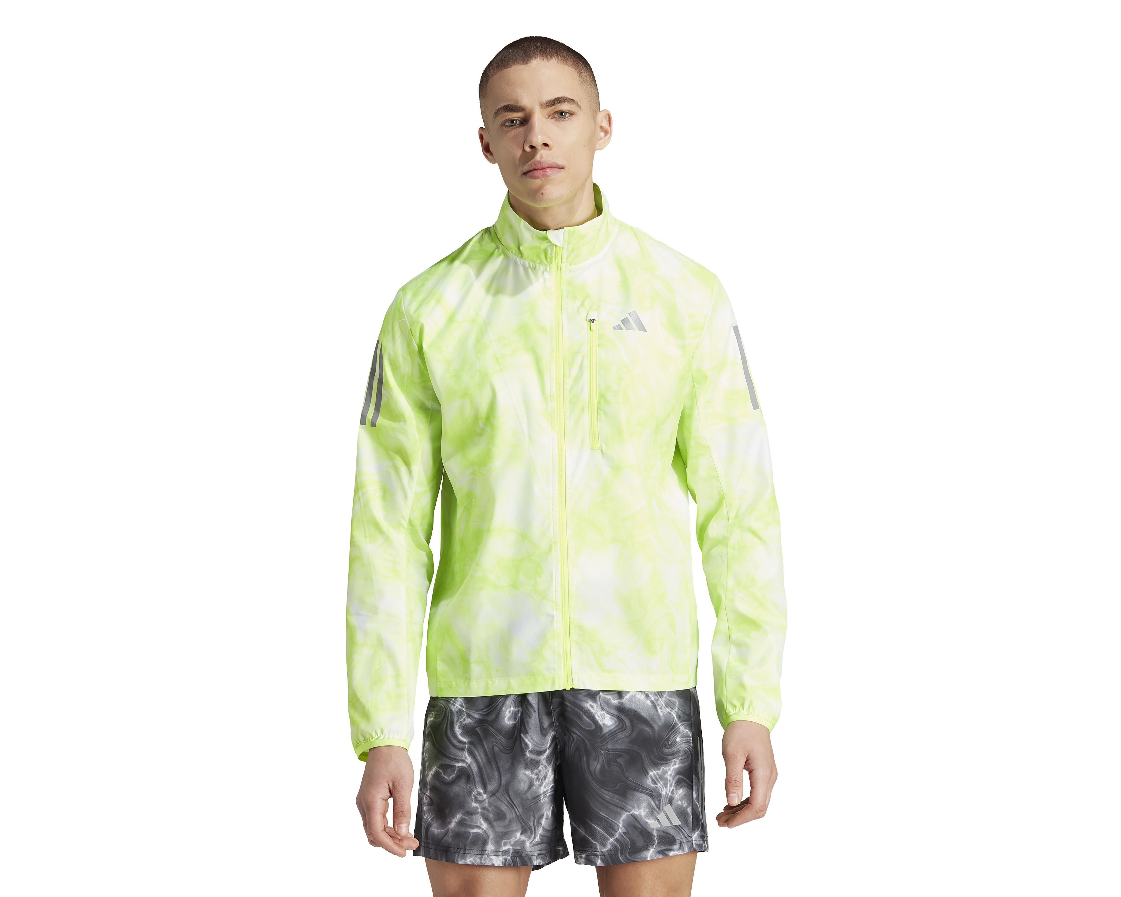 Chamarra Adidas Wind.RDY Own the Run Allover para Correr