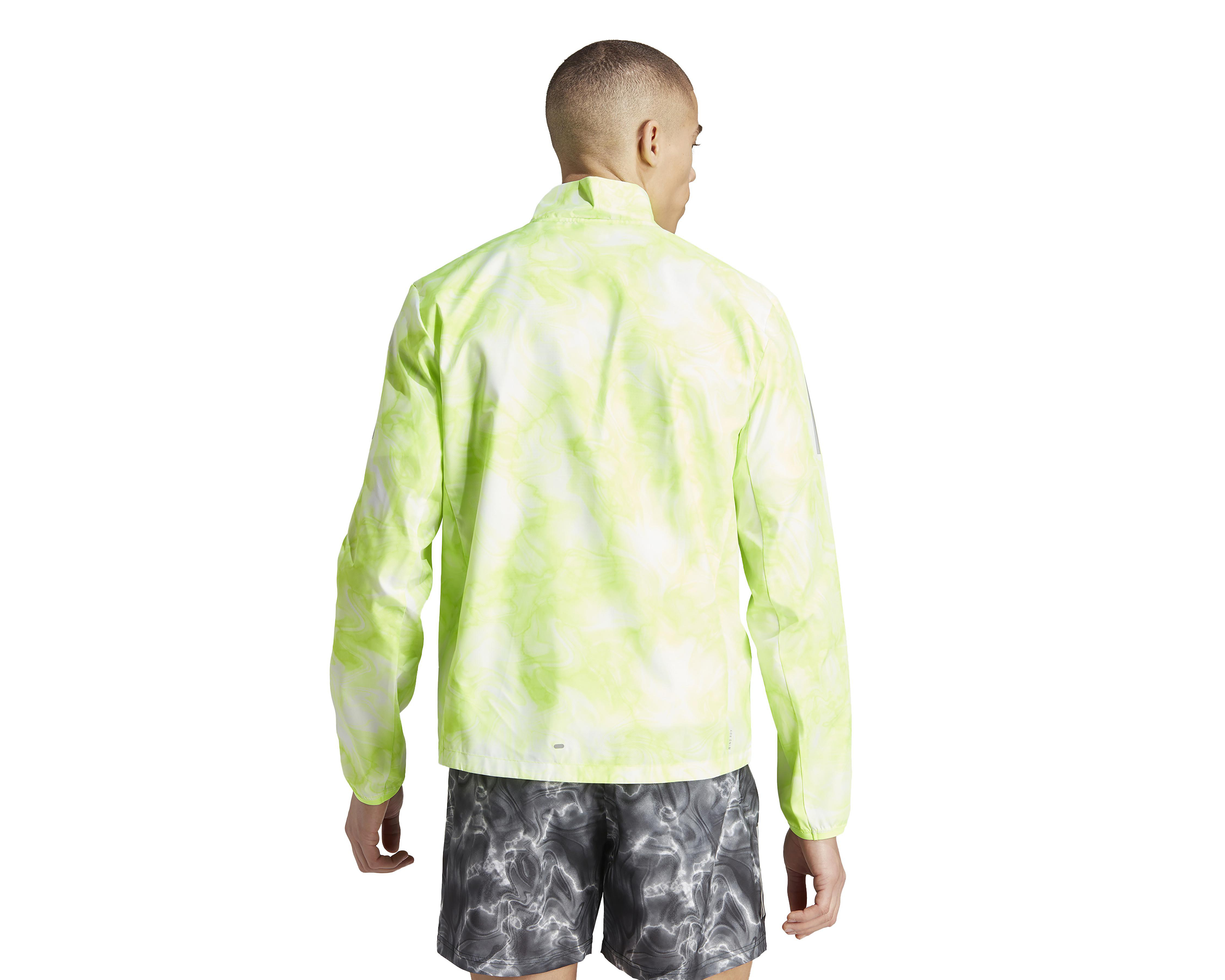 Foto 3 pulgar | Chamarra Adidas Wind.RDY Own the Run Allover para Correr