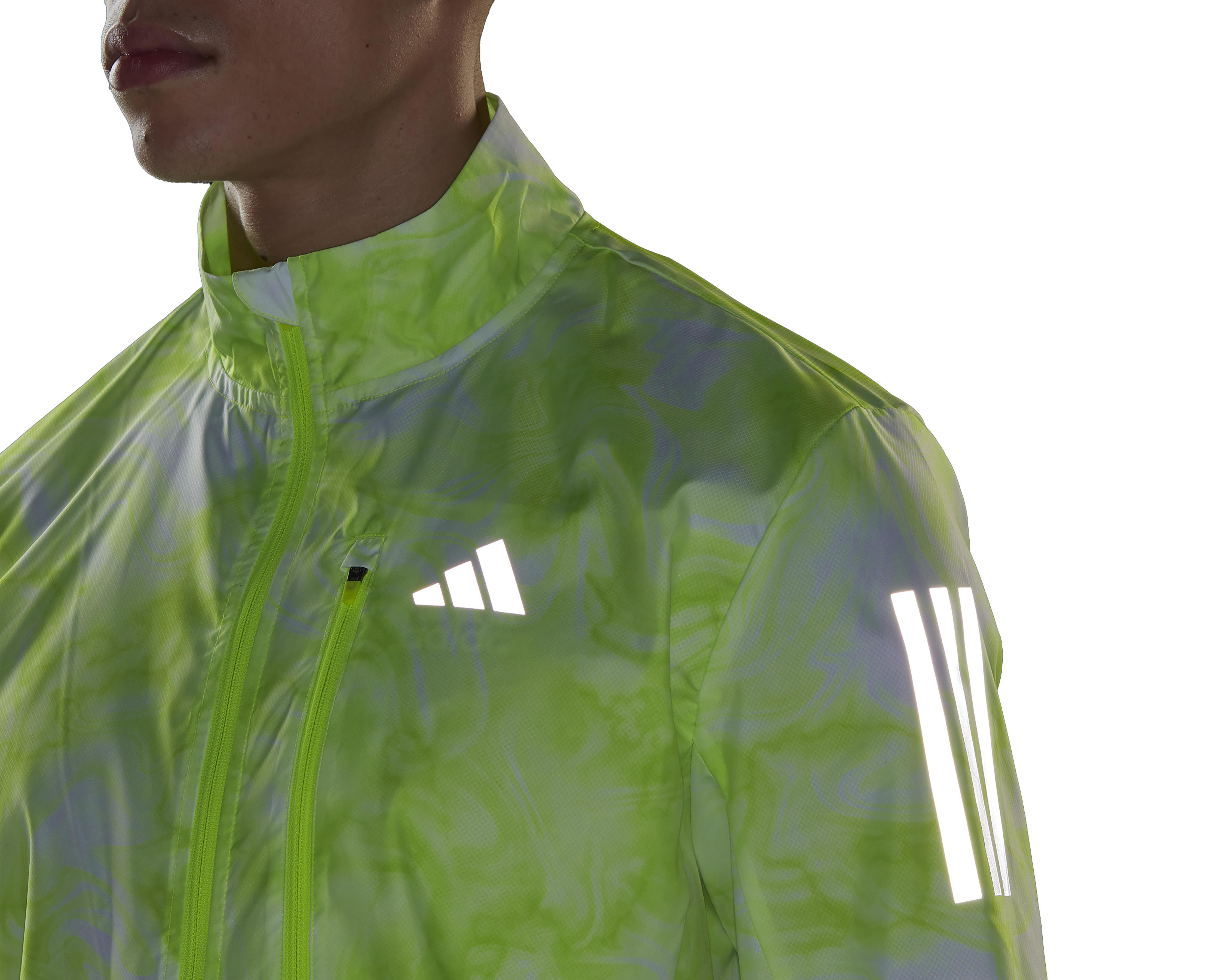 Foto 5 | Chamarra Adidas Wind.RDY Own the Run Allover para Correr