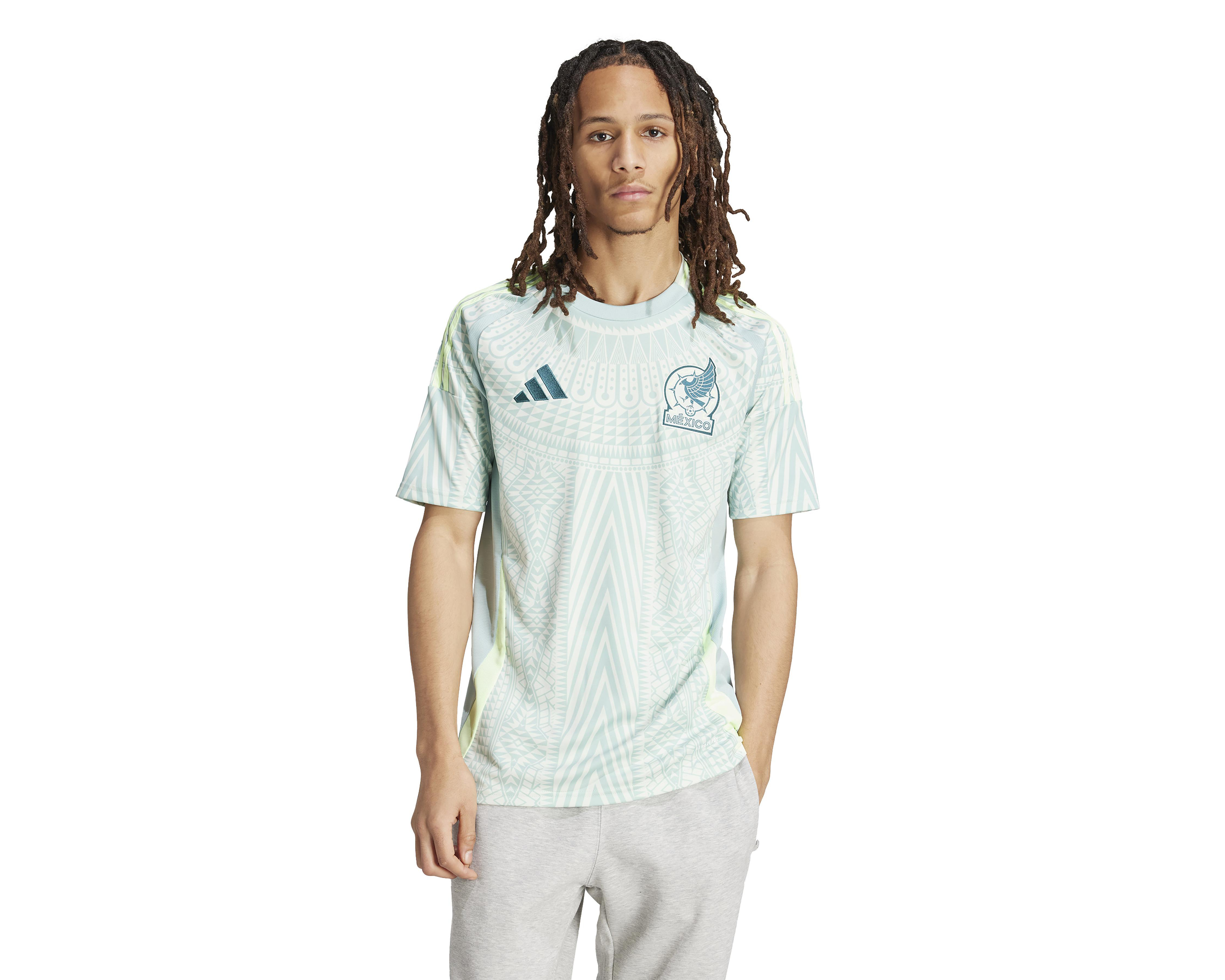 Foto 2 pulgar | Jersey Adidas Selección Nacional de México Visitante 2024
