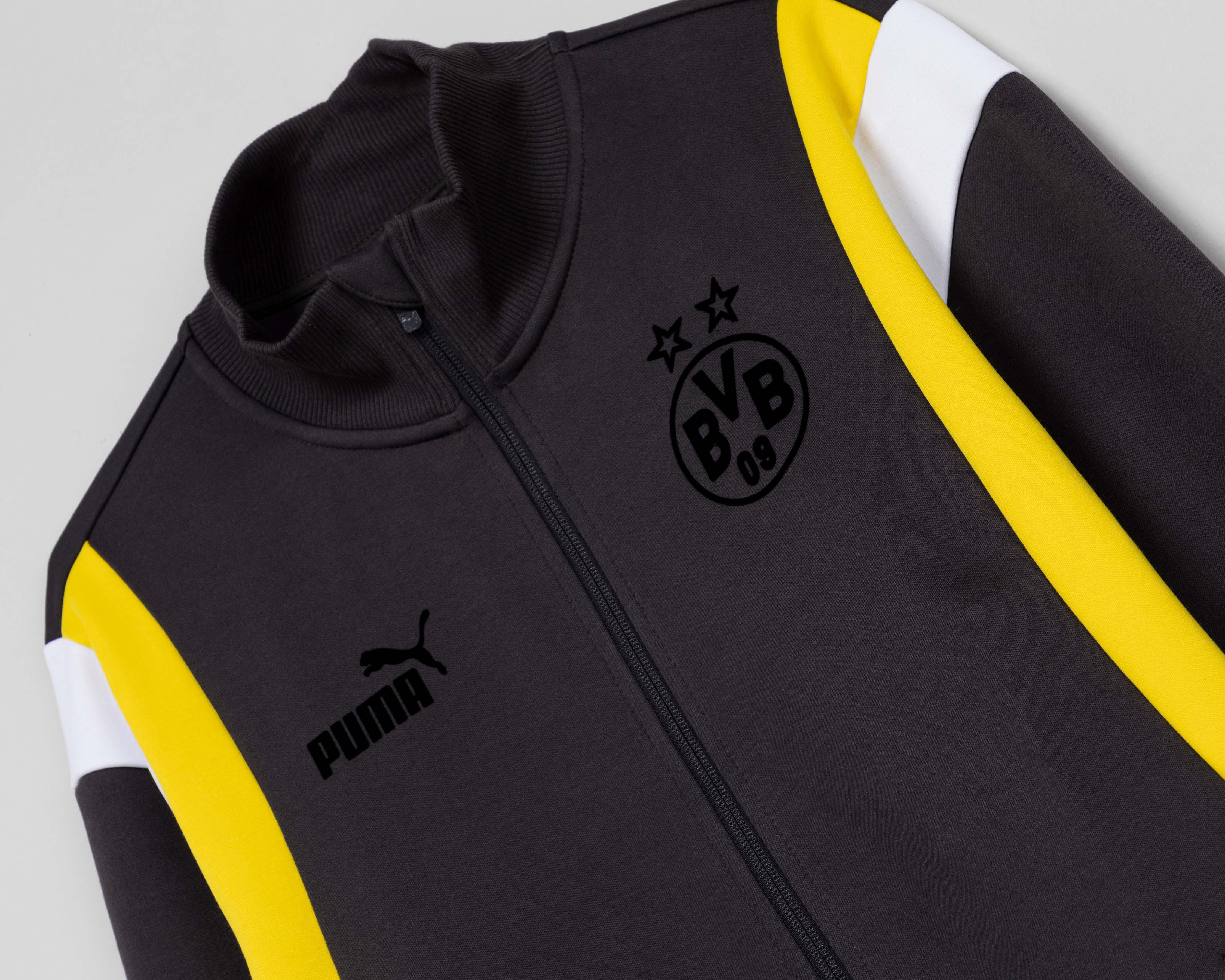 Foto 4 pulgar | Chamarra Deportiva Puma Borussia Dortmund