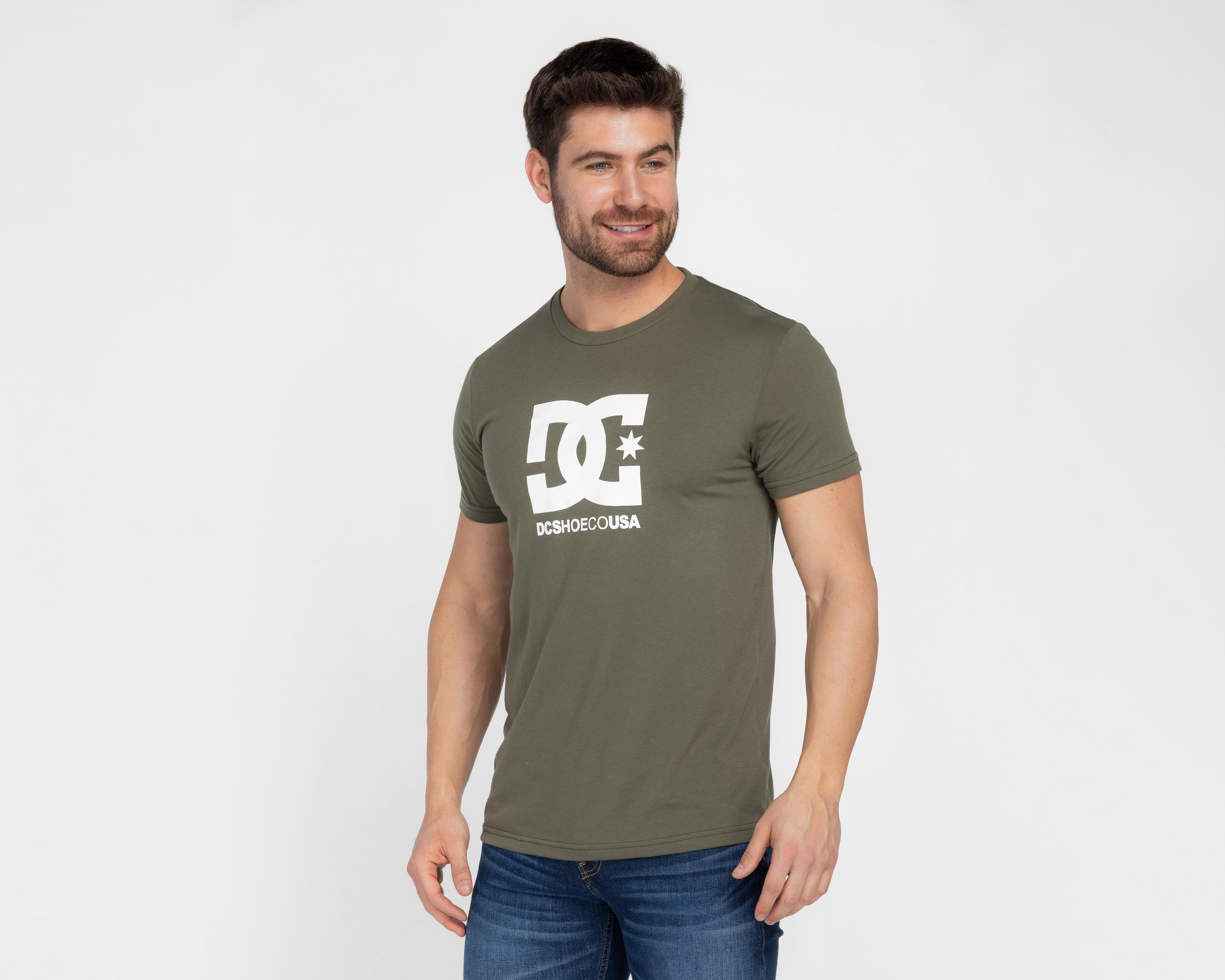 Foto 2 pulgar | Playera DC Shoes Cuello Redondo para Hombre
