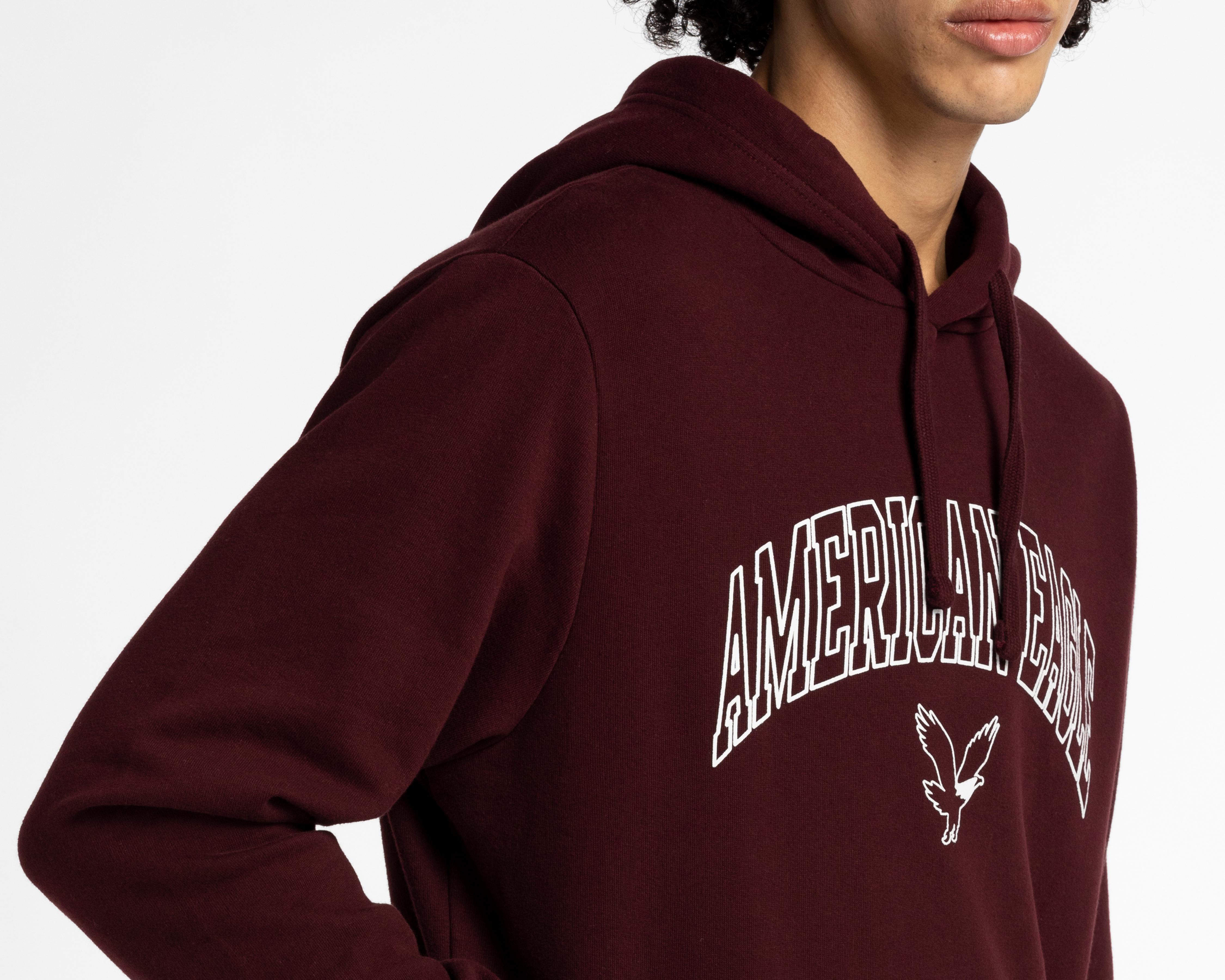 Foto 4 pulgar | Sudadera American Eagle con Capucha