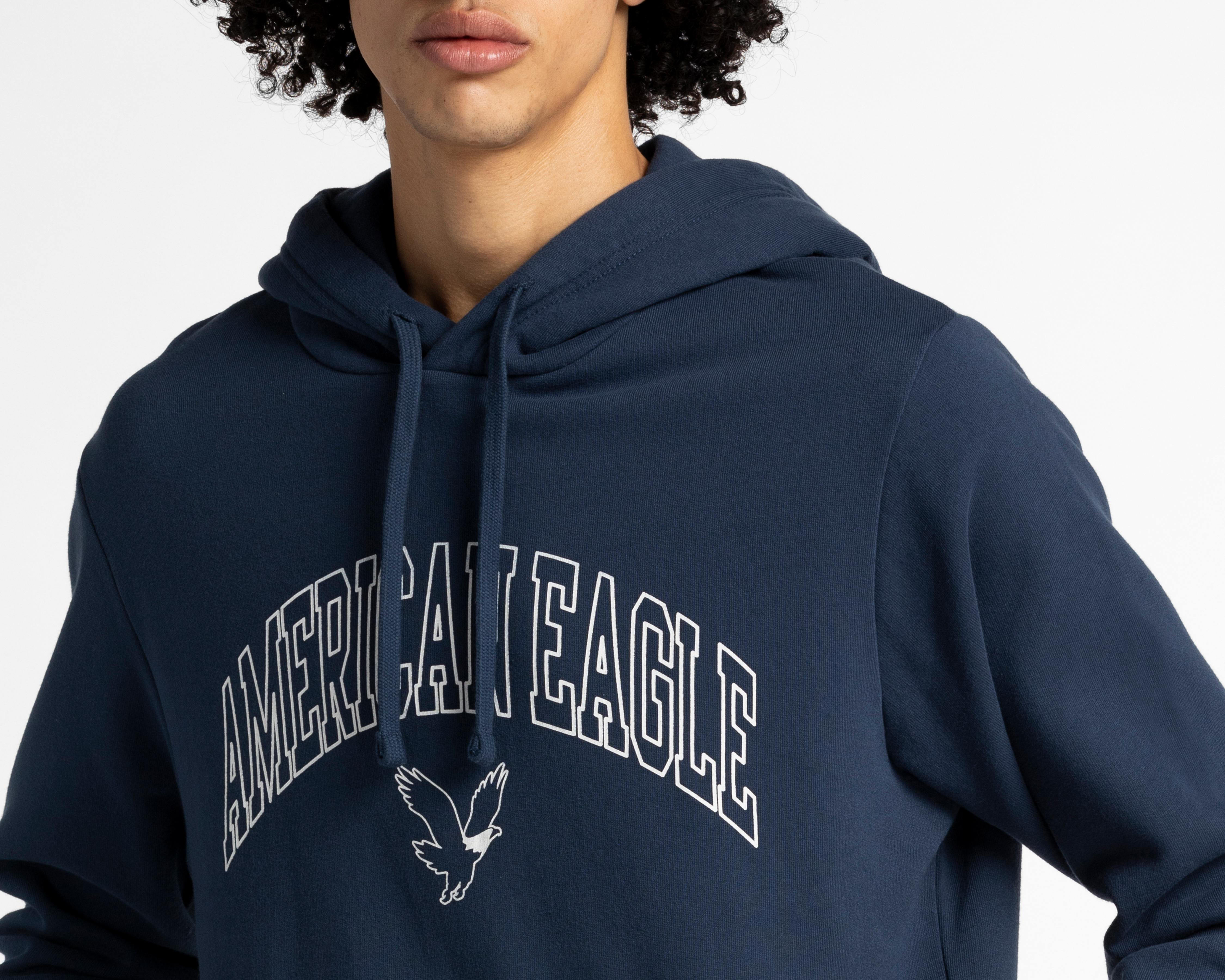 Foto 4 pulgar | Sudadera American Eagle con Capucha