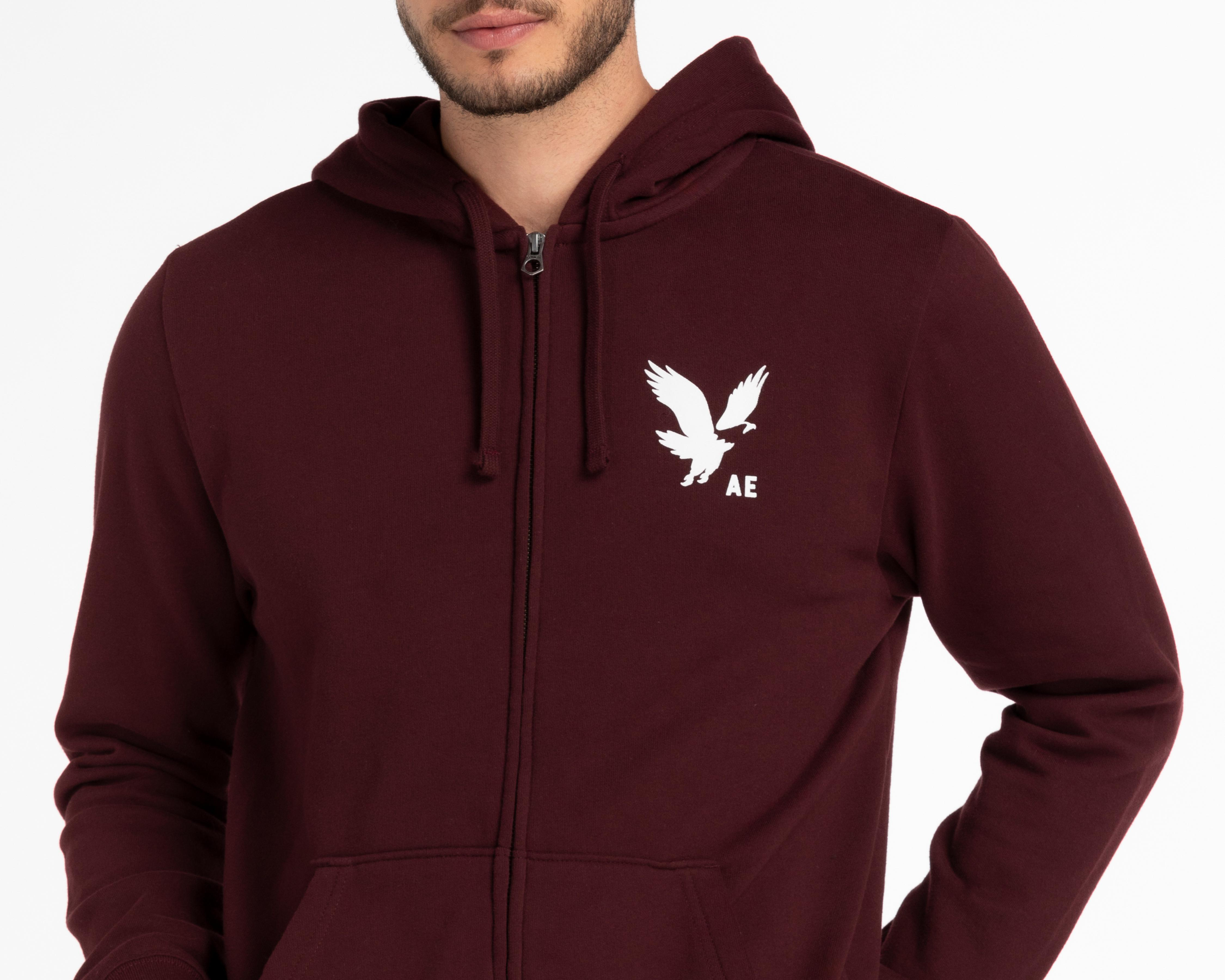 Foto 4 pulgar | Sudadera American Eagle con Capucha