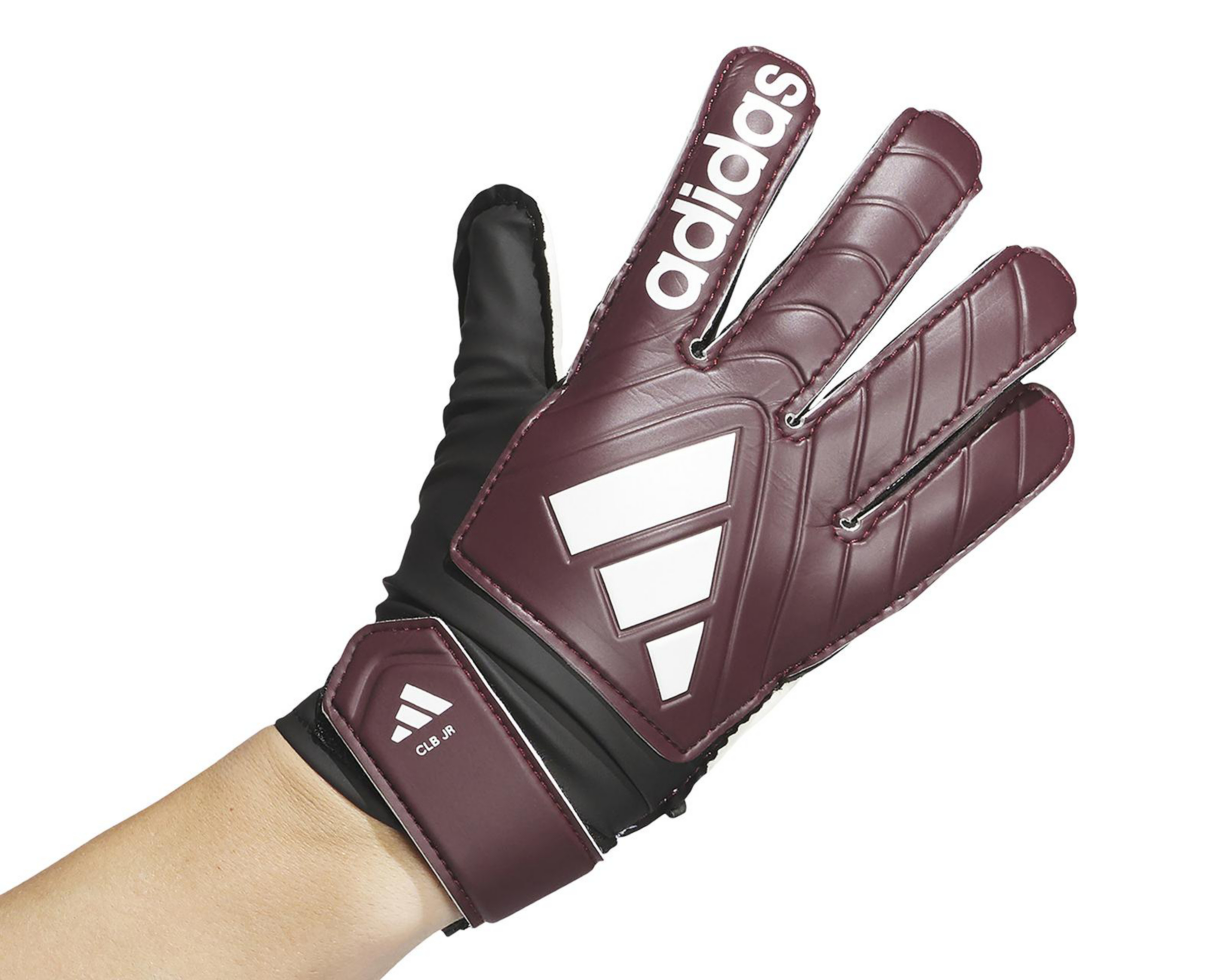 Foto 3 pulgar | Guantes de Arquero para Futbol Adidas Copa Club Tinto Chicos