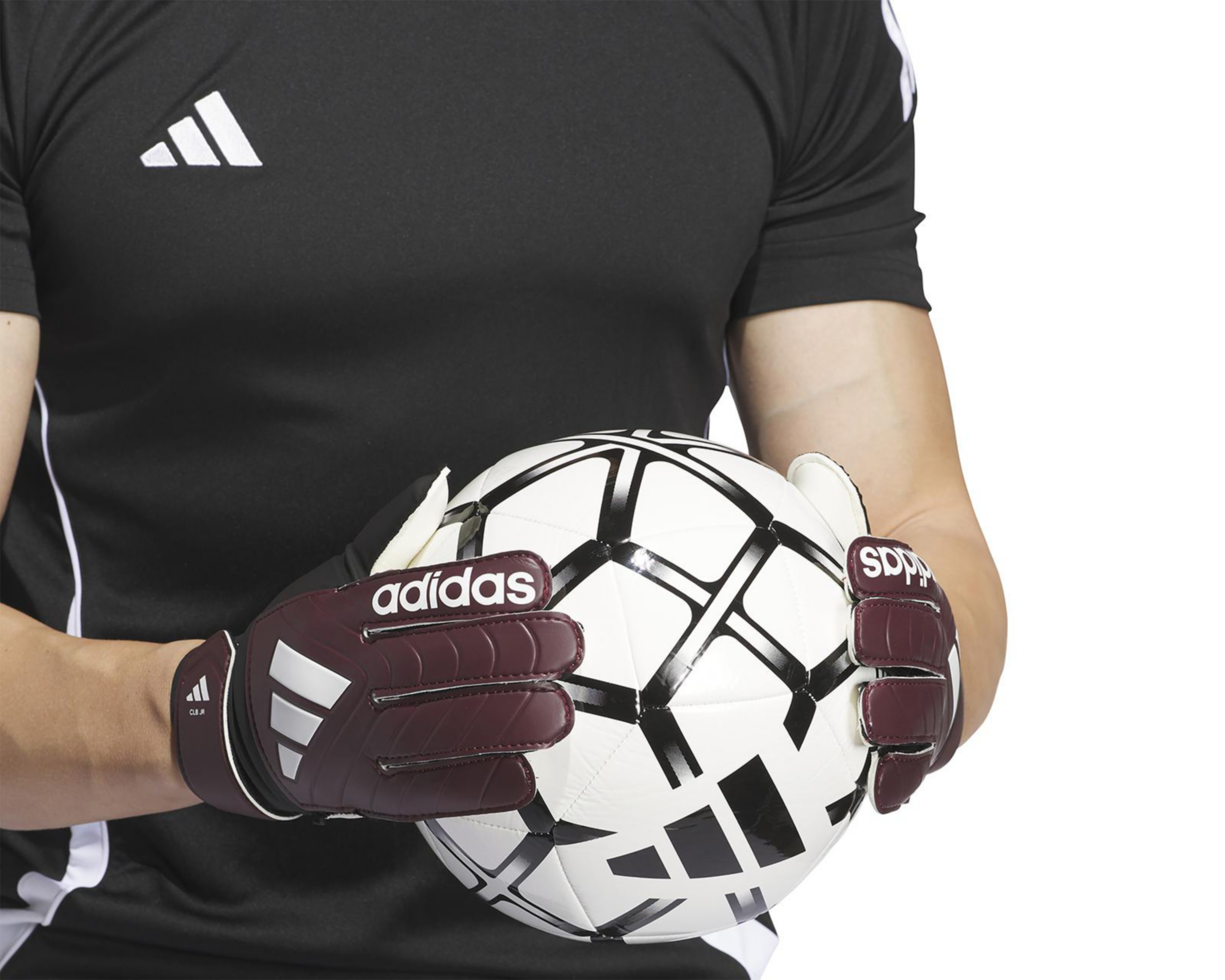 Foto 4 | Guantes de Arquero para Futbol Adidas Copa Club Tinto Chicos