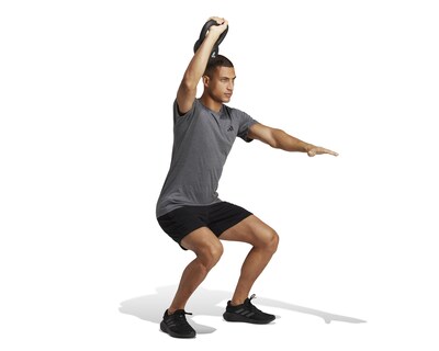 Foto 3 | Playera Adidas Train Essentials Feelready de Entrenamiento