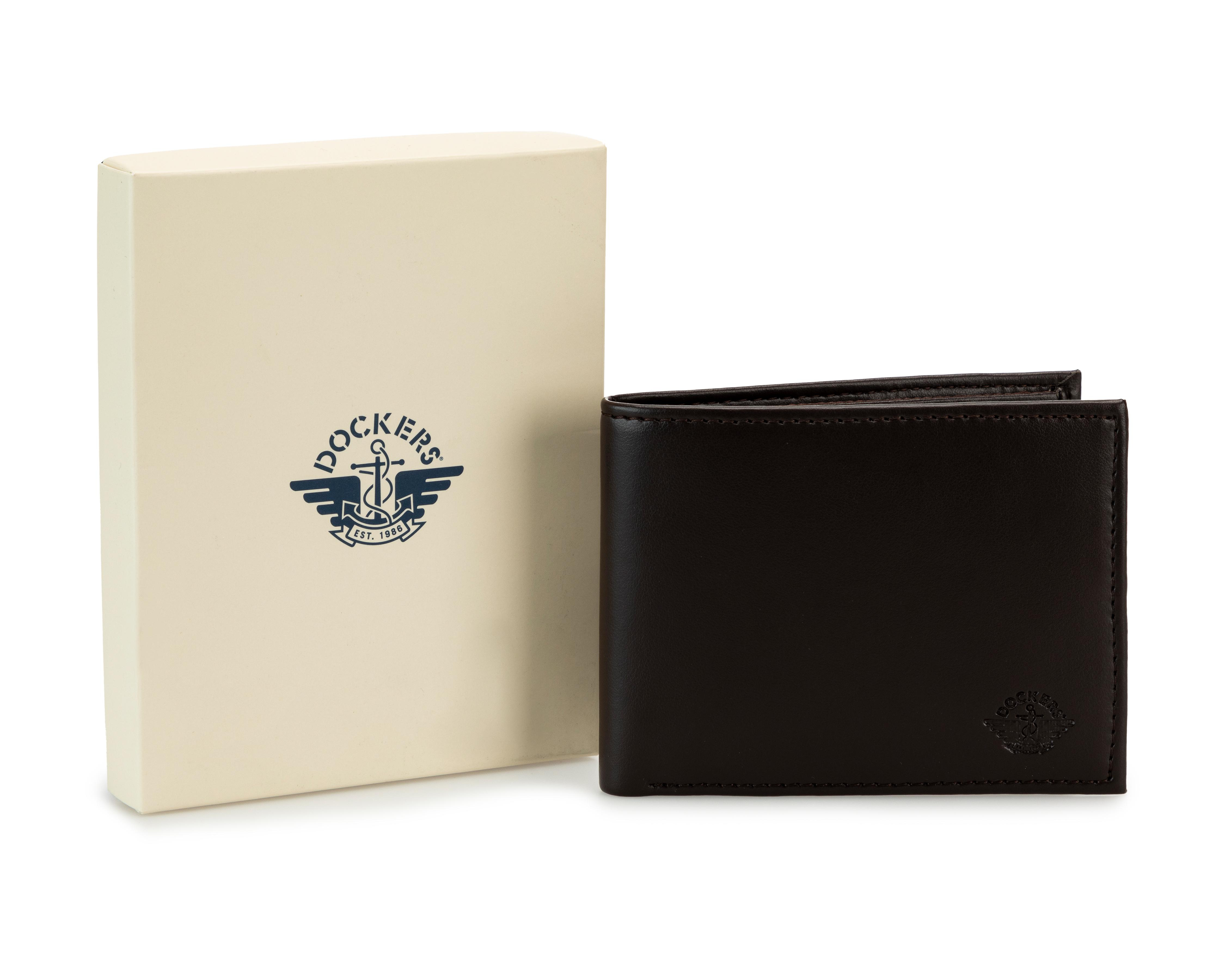 Cartera para Hombre Dockers Café $349
