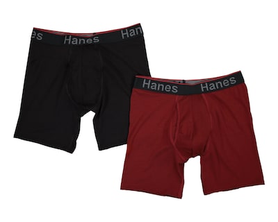Foto 1 | Bóxer Corto Hanes 2 Piezas