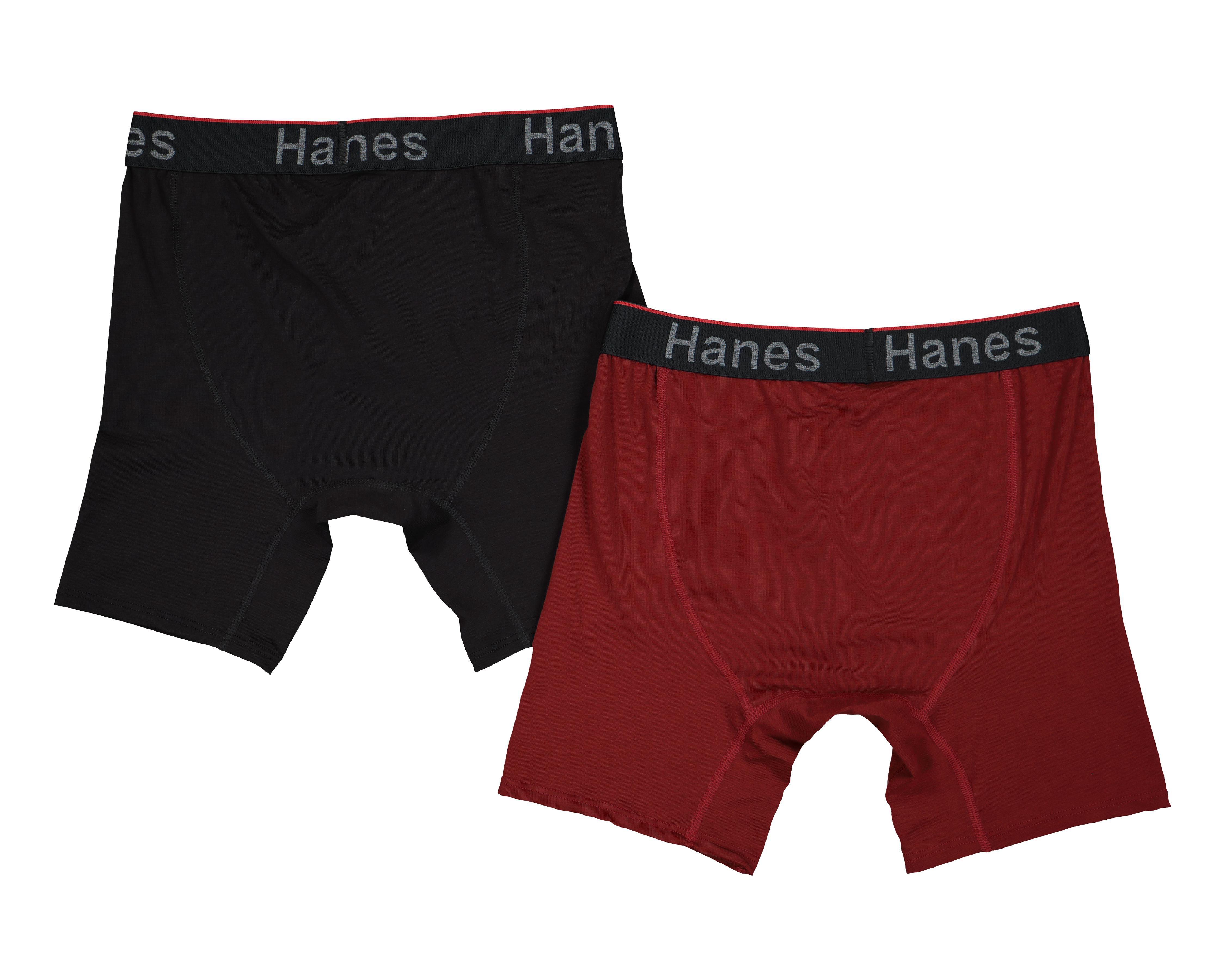 Foto 2 | Bóxer Corto Hanes 2 Piezas