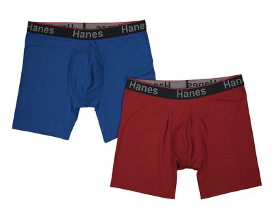 Foto 1 | Bóxer Corto Hanes 2 Piezas