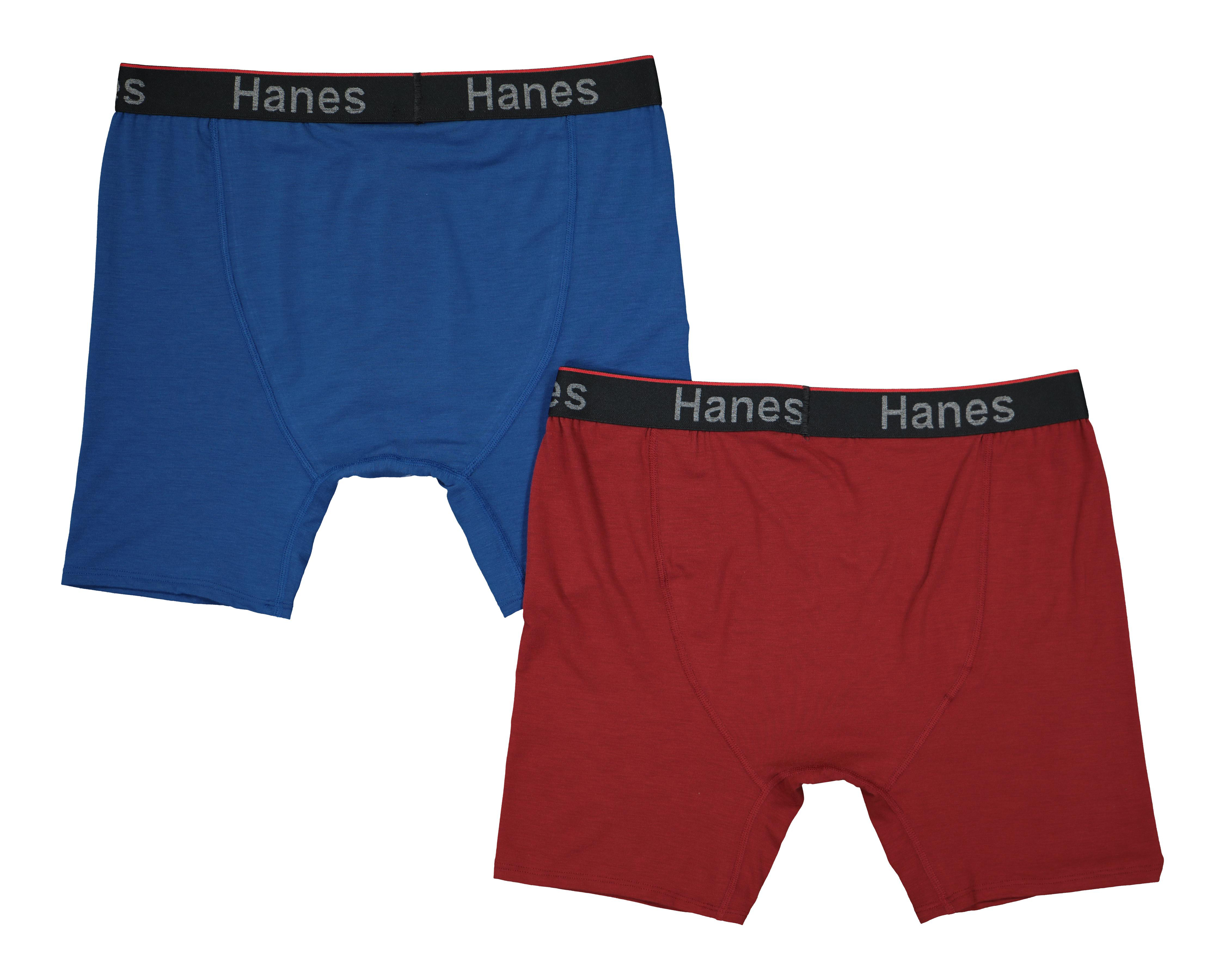 Foto 2 | Bóxer Corto Hanes 2 Piezas