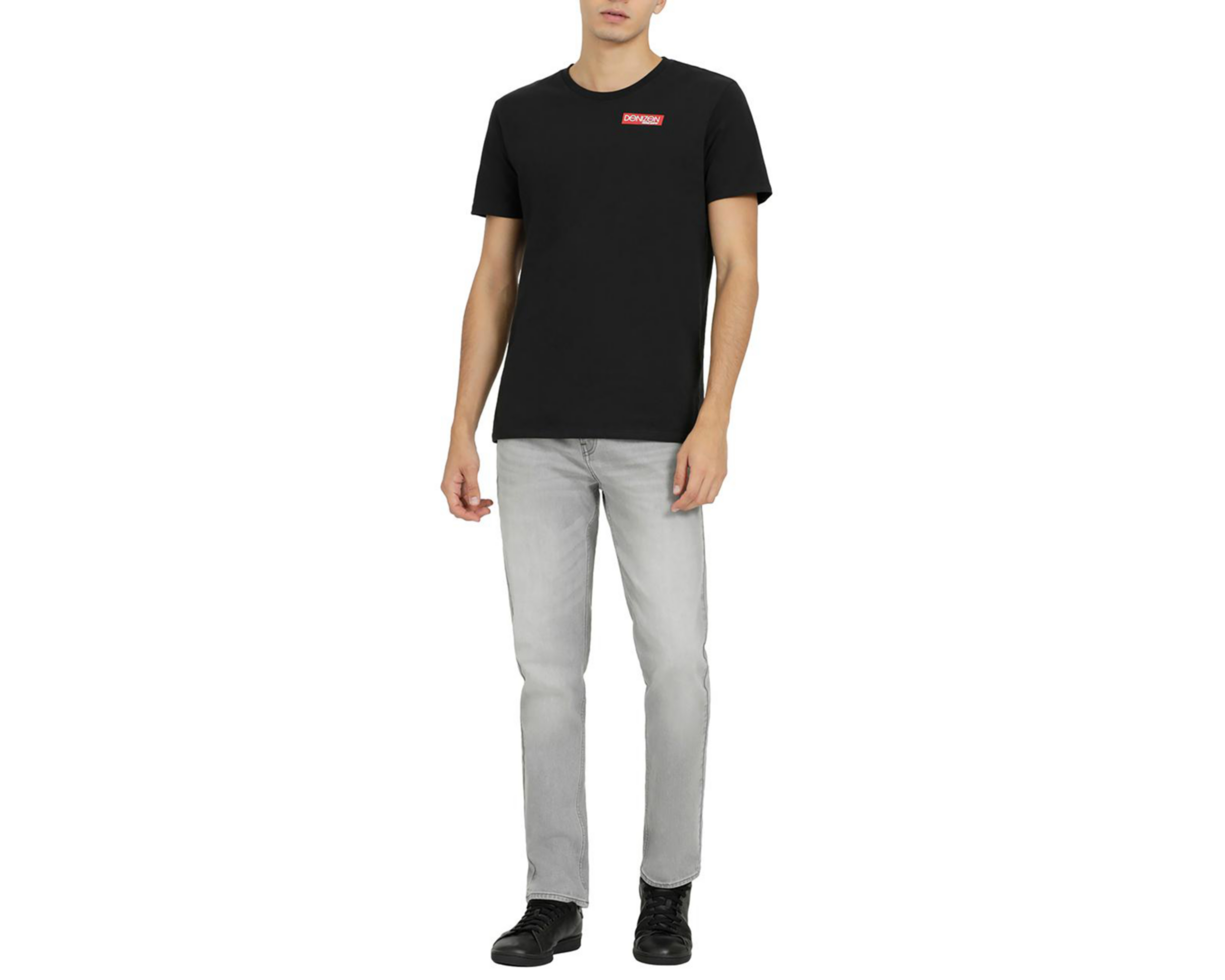 Foto 4 | Playera Denizen Cuello Redondo
