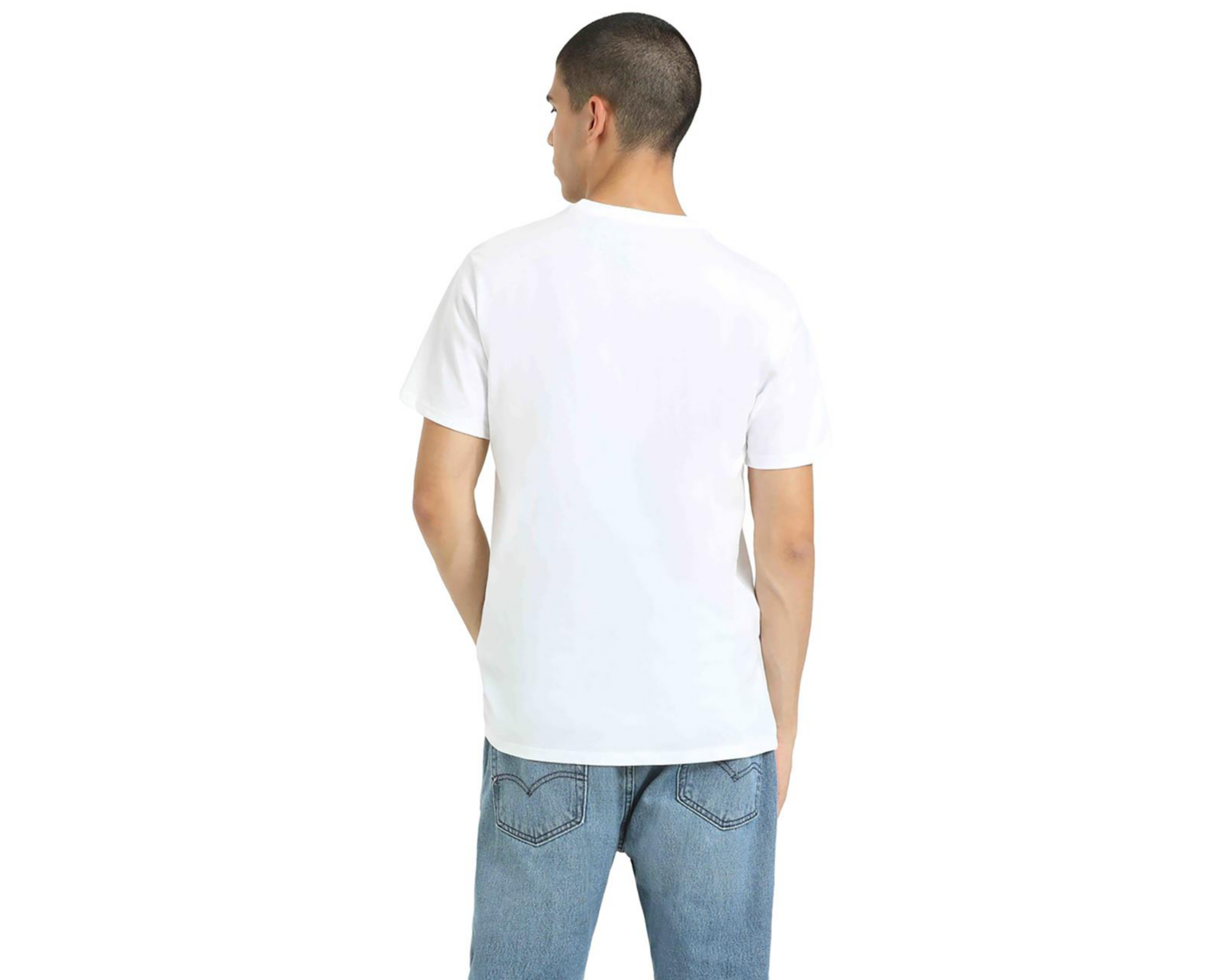 Foto 4 pulgar | Playera Levi’s Cuello Redondo