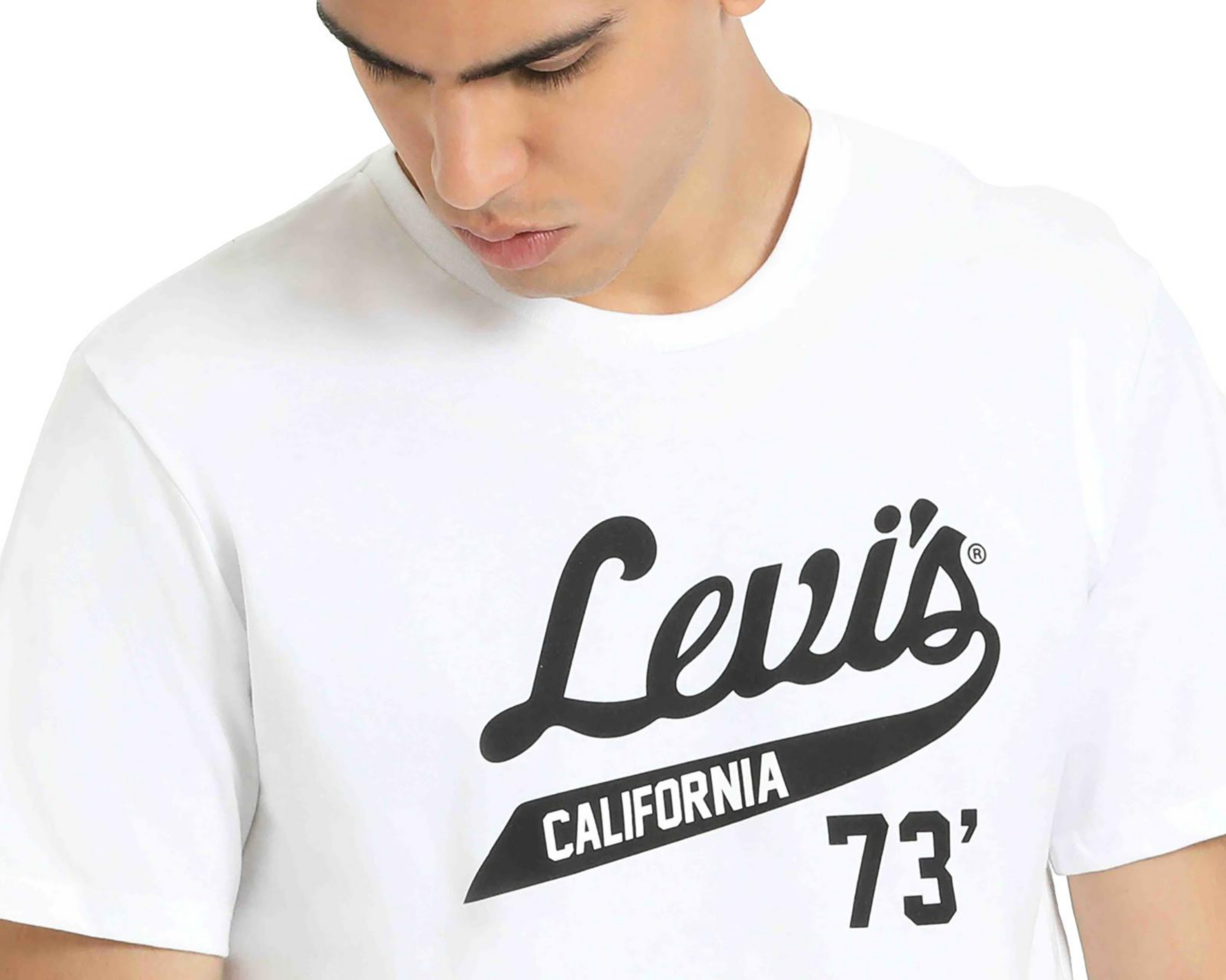 Foto 7 pulgar | Playera Levi’s Cuello Redondo