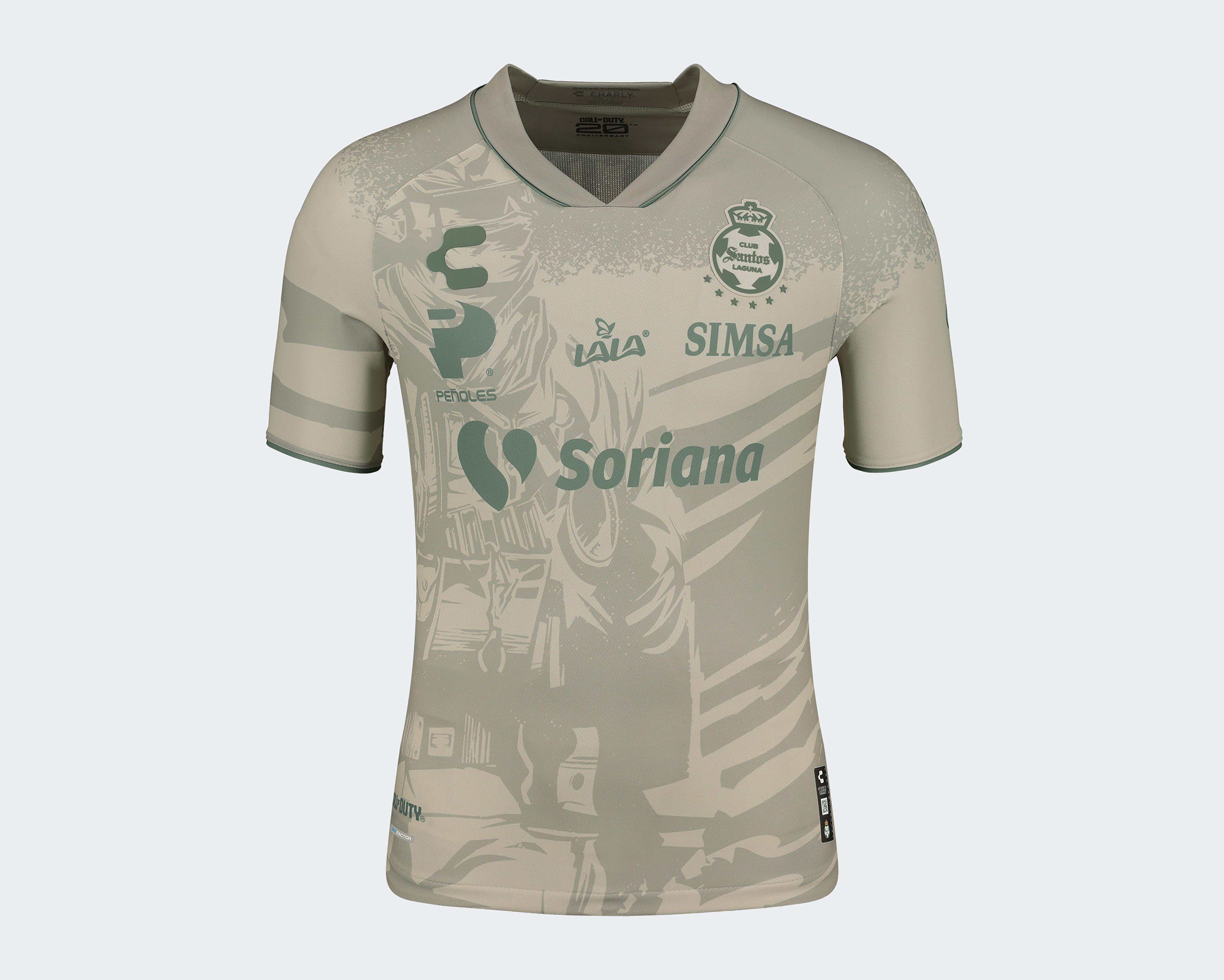 Foto 2 pulgar | Jersey Charly Call of Duty Club Santos Laguna 2023-2024