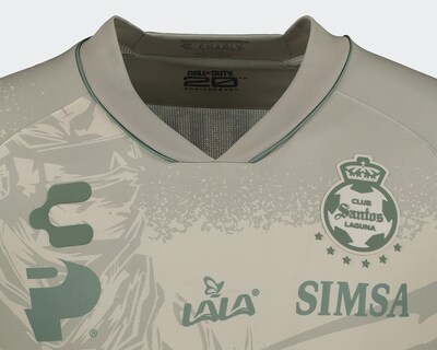 Foto 3 | Jersey Charly Call of Duty Club Santos Laguna 2023-2024