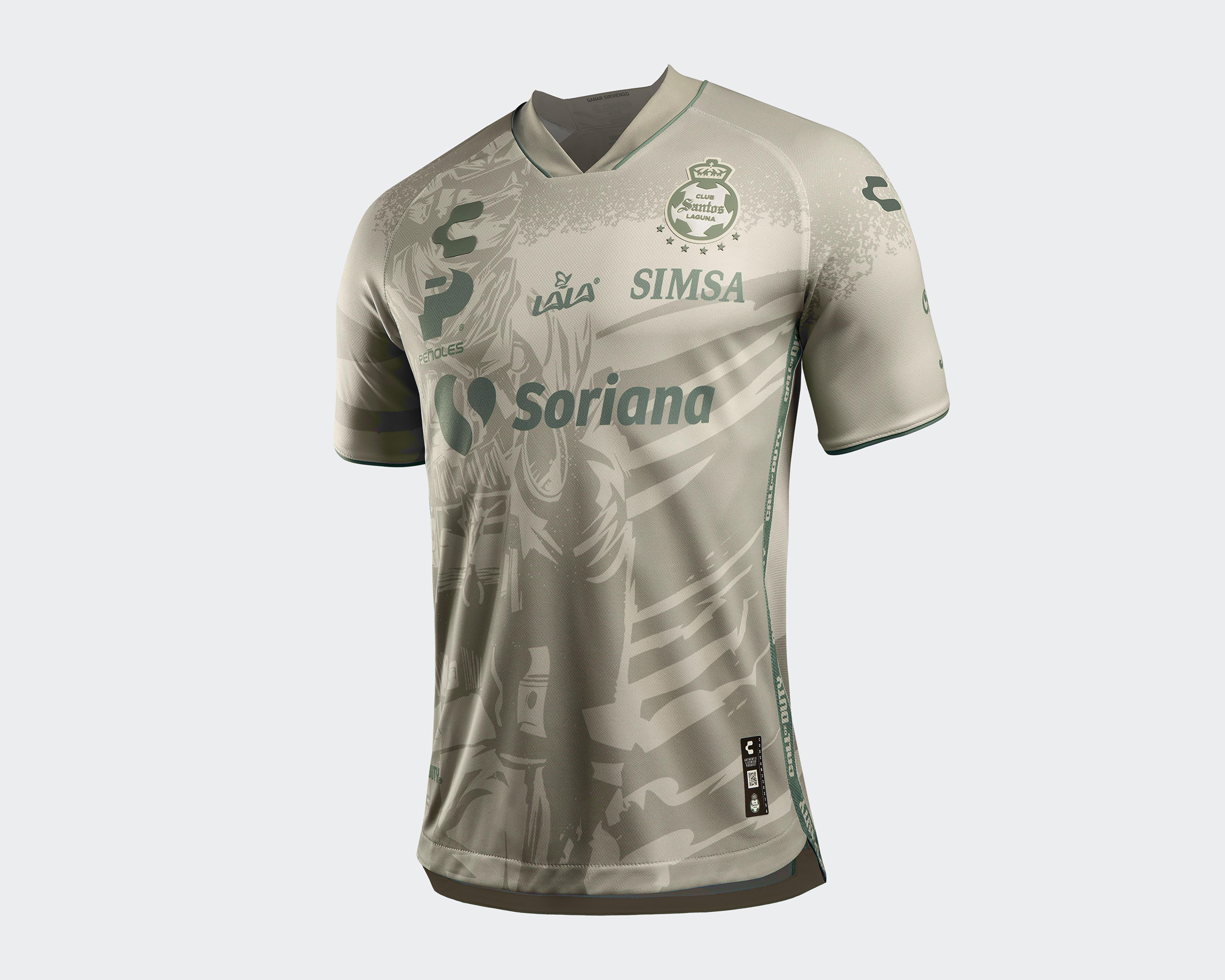 Foto 6 pulgar | Jersey Charly Call of Duty Club Santos Laguna 2023-2024